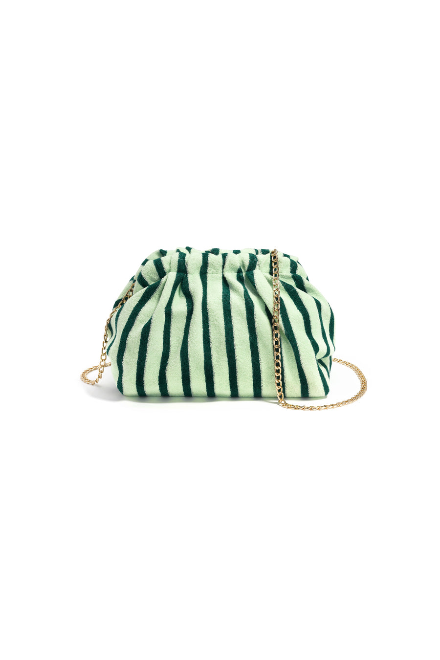 Crossbodytas met strepen, eenvoudig model, polyester, dagelijkse accessoires