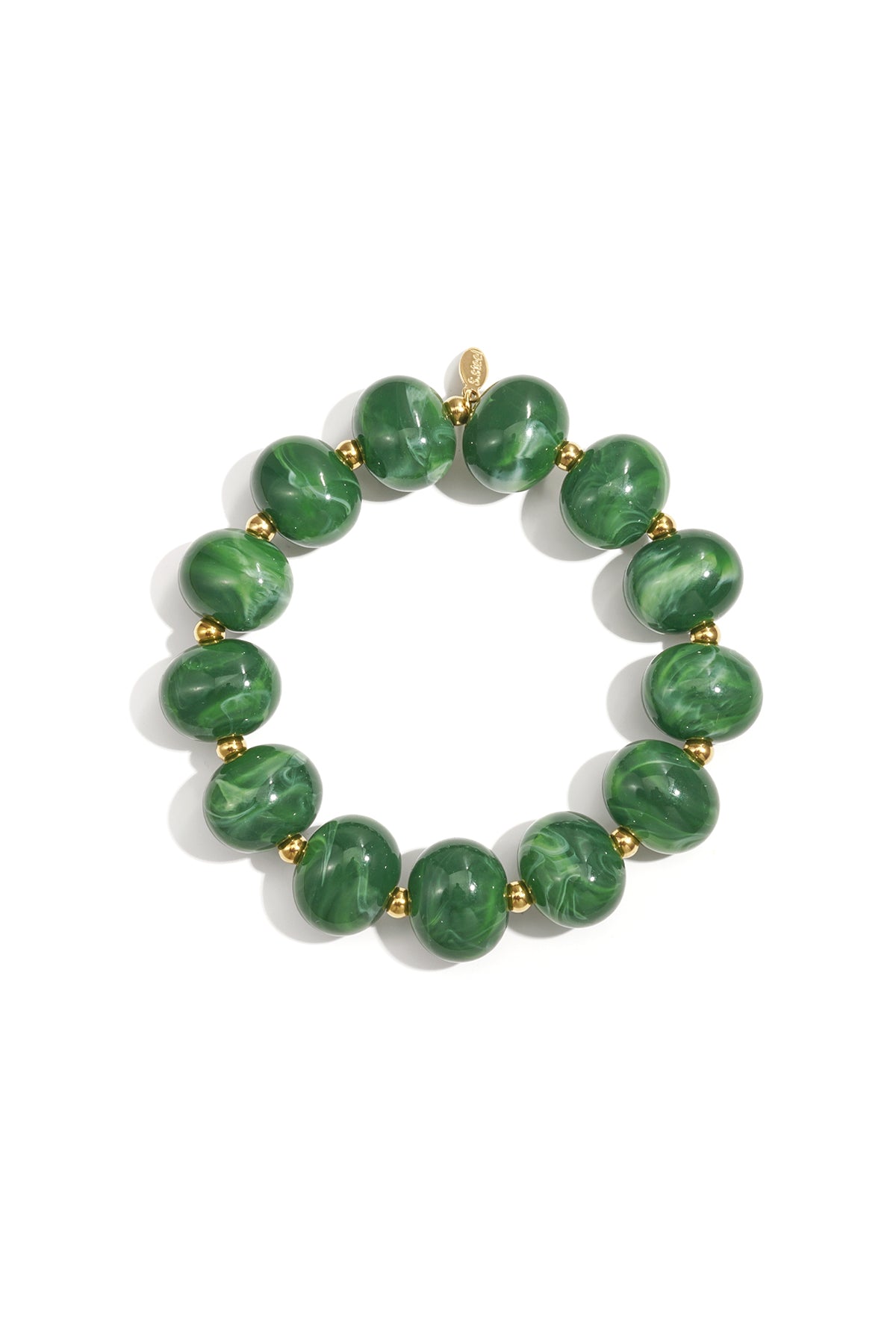 Acrylic Beaded Bracelet for Women - Multiple Colors - Casual