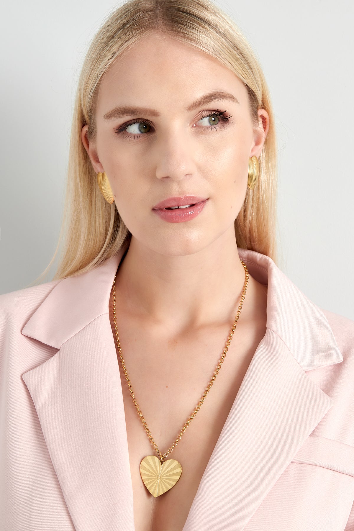 lange ketting groot hart