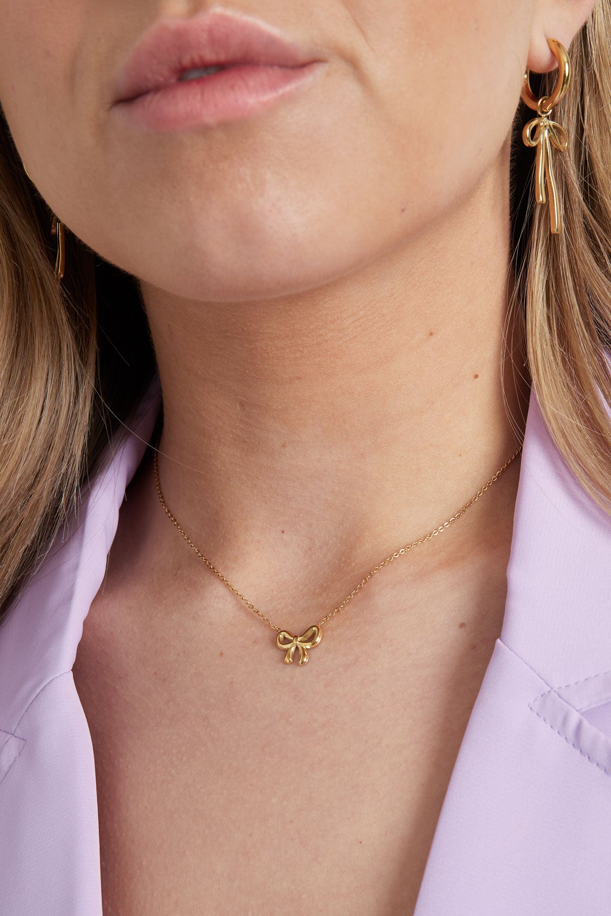 simpele strik ketting