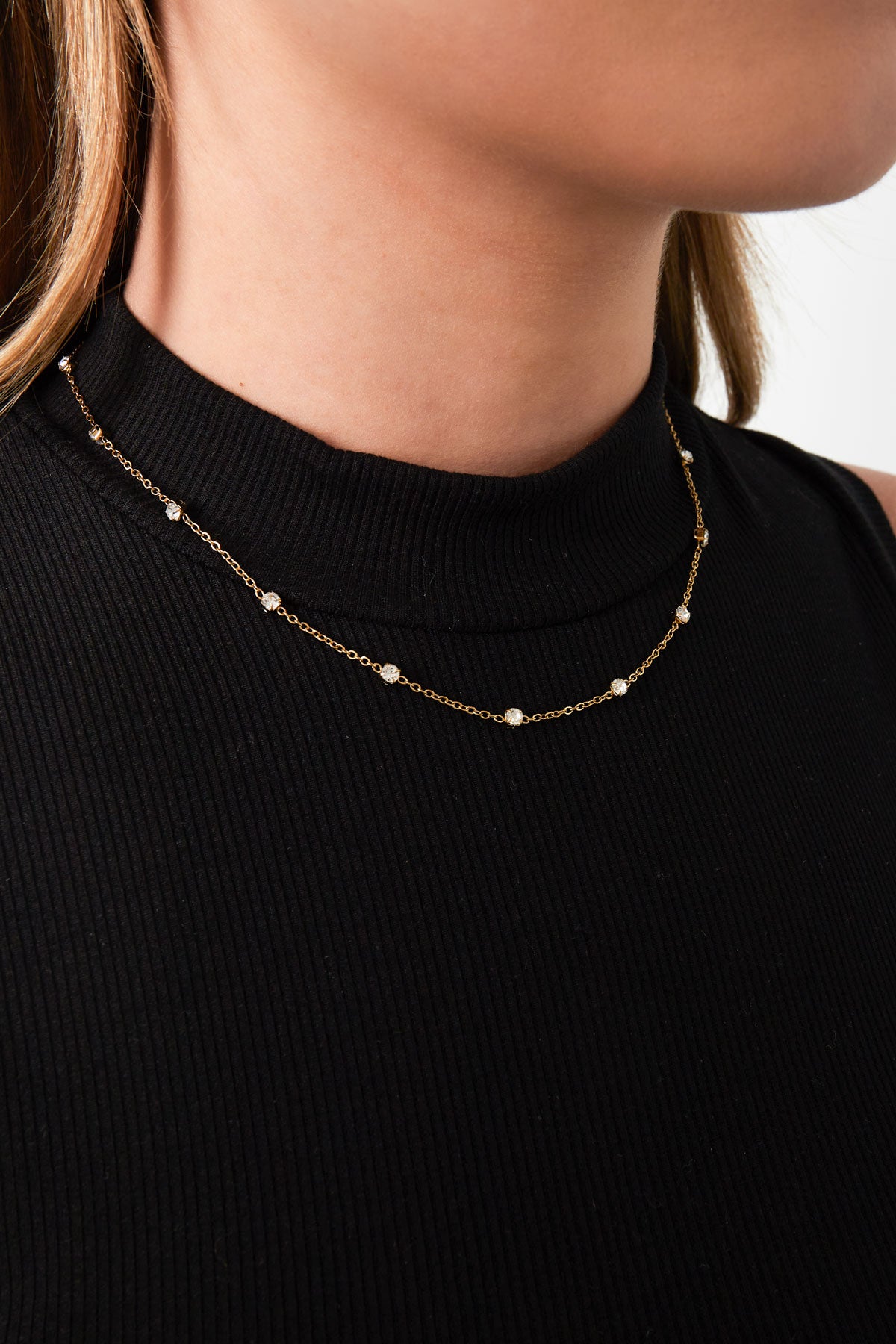 diamond whisper ketting