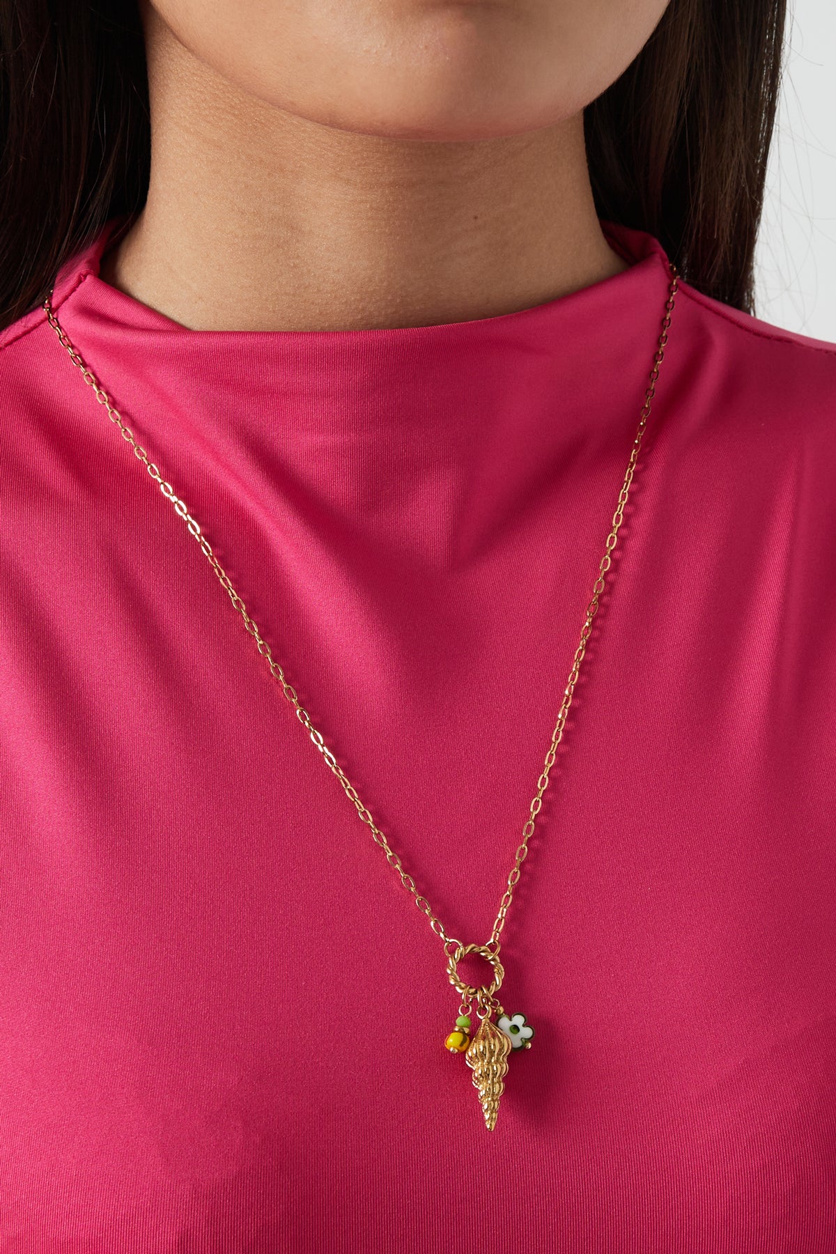 Shell Necklace - Gold kleur