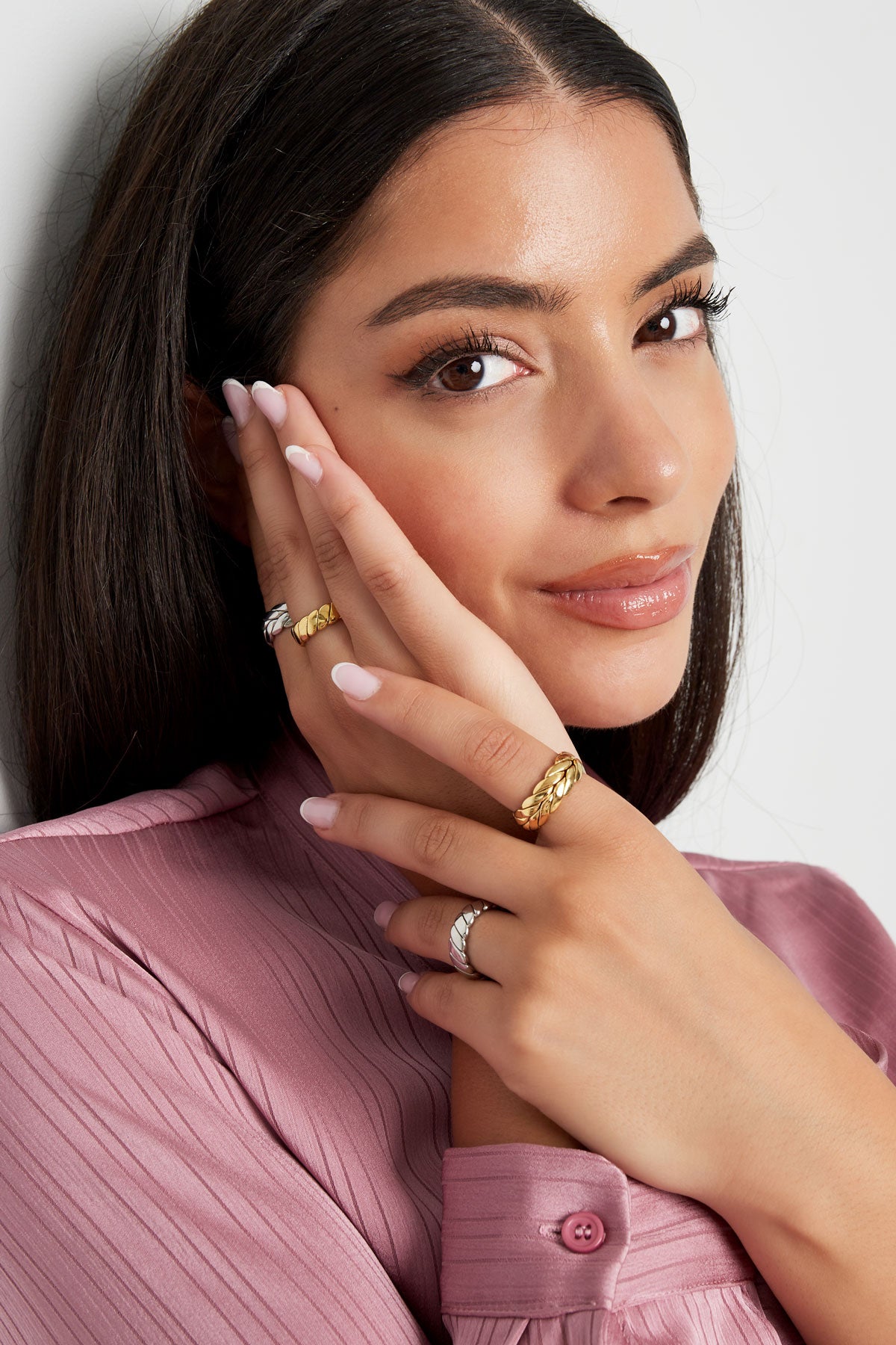 ring subtiele baguette