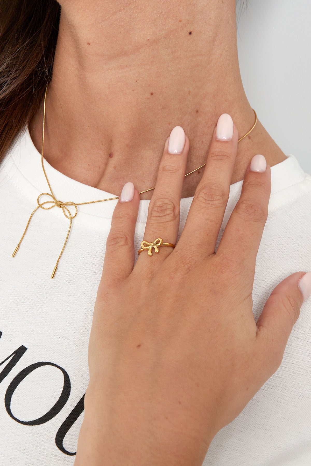 Minimalist Ring for Women in Stainless Steel – Gold-colored and Silver-colored – image 2