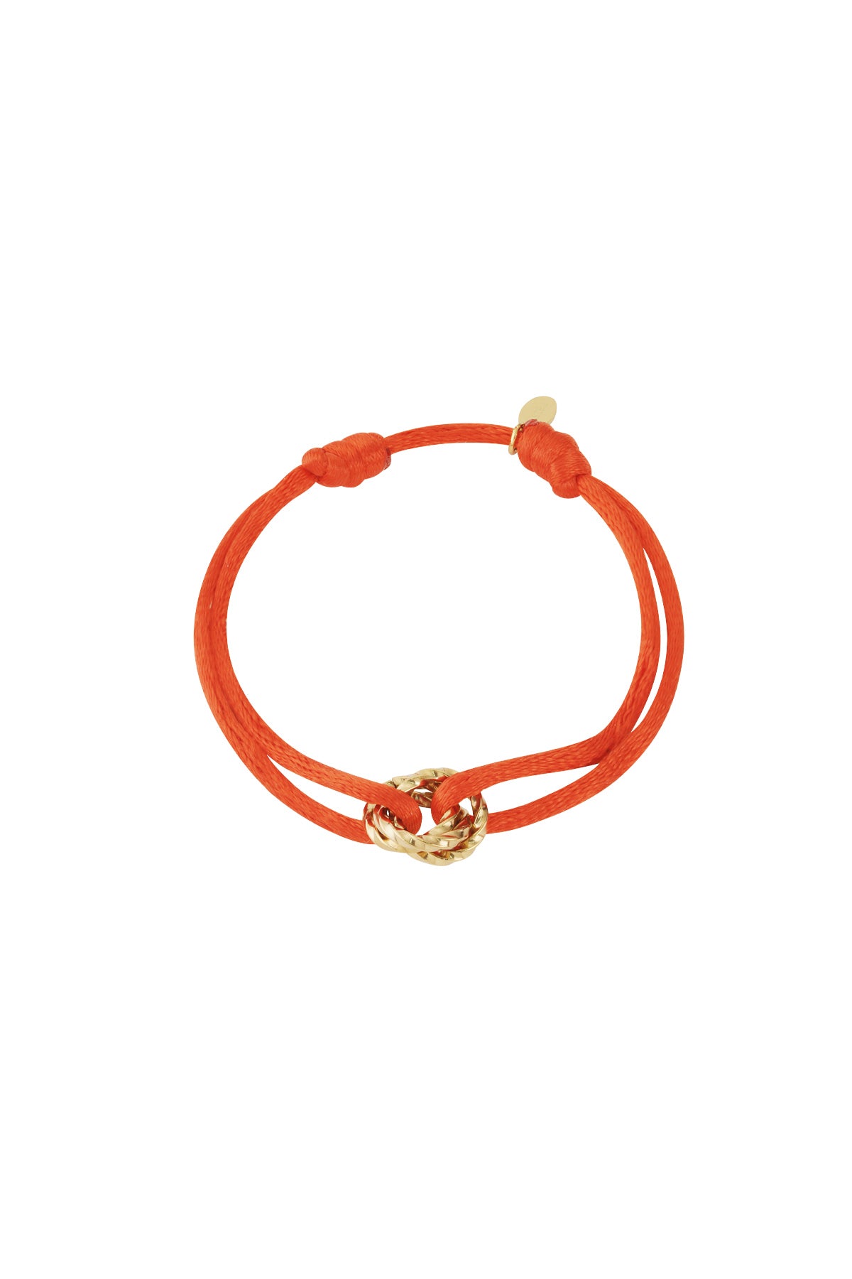 Bracelet tressé en acier inoxydable pour femme avec forme organique – plusieurs couleurs