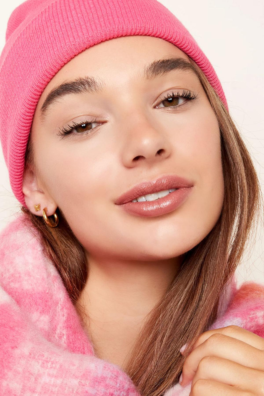 Boucles d'oreilles créoles pour femmes en acier inoxydable – doré et argenté
