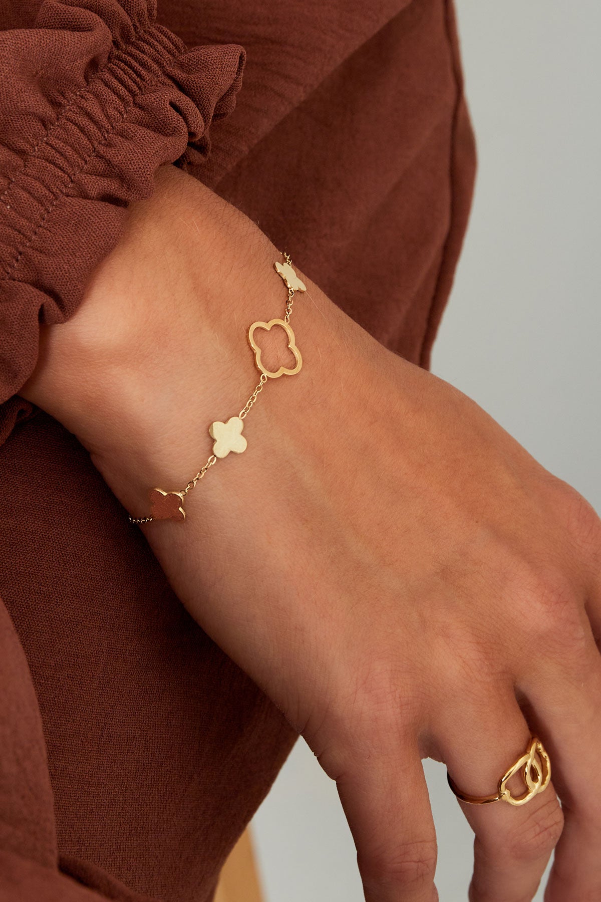 Women's Stainless Steel Charm Bracelet - Gold-tone and Silver-tone – image 2