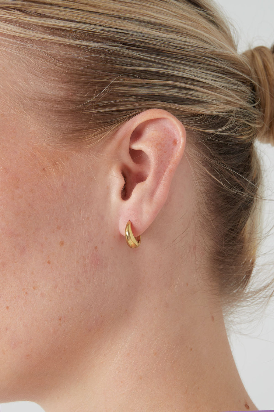 Boucles d'oreilles pour femmes en acier inoxydable – doré et argenté