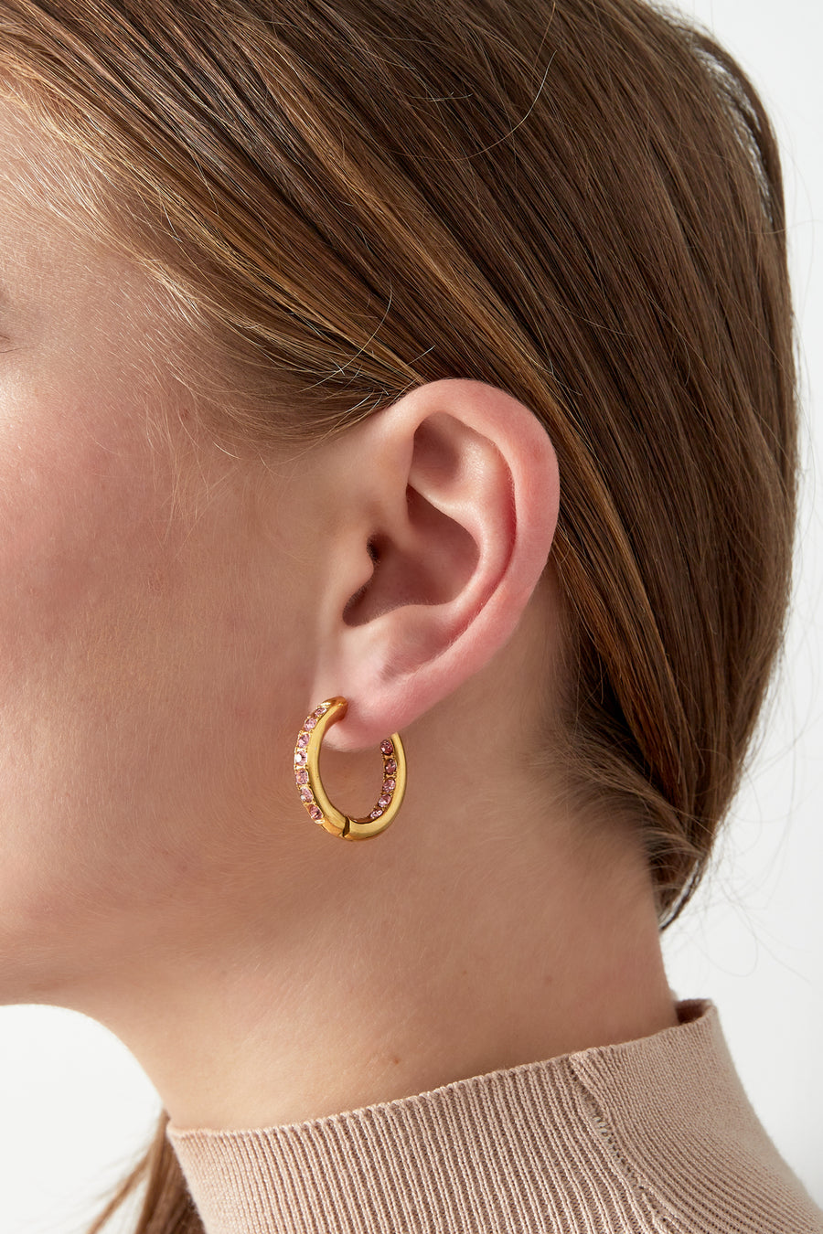 Boucles d'oreilles pour femmes en acier inoxydable – plusieurs coloris