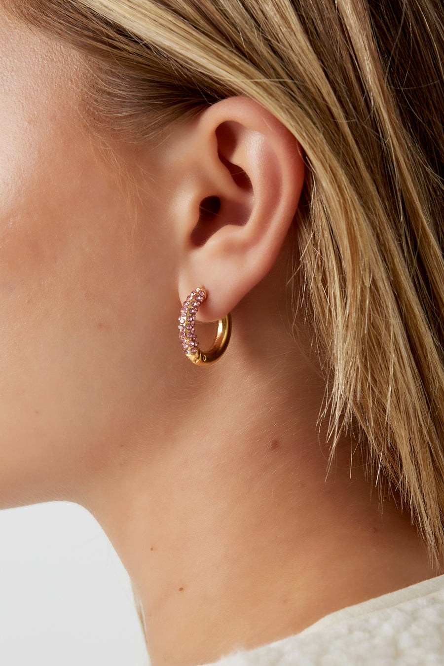 Boucles d'oreilles pour femmes en acier inoxydable – plusieurs coloris
