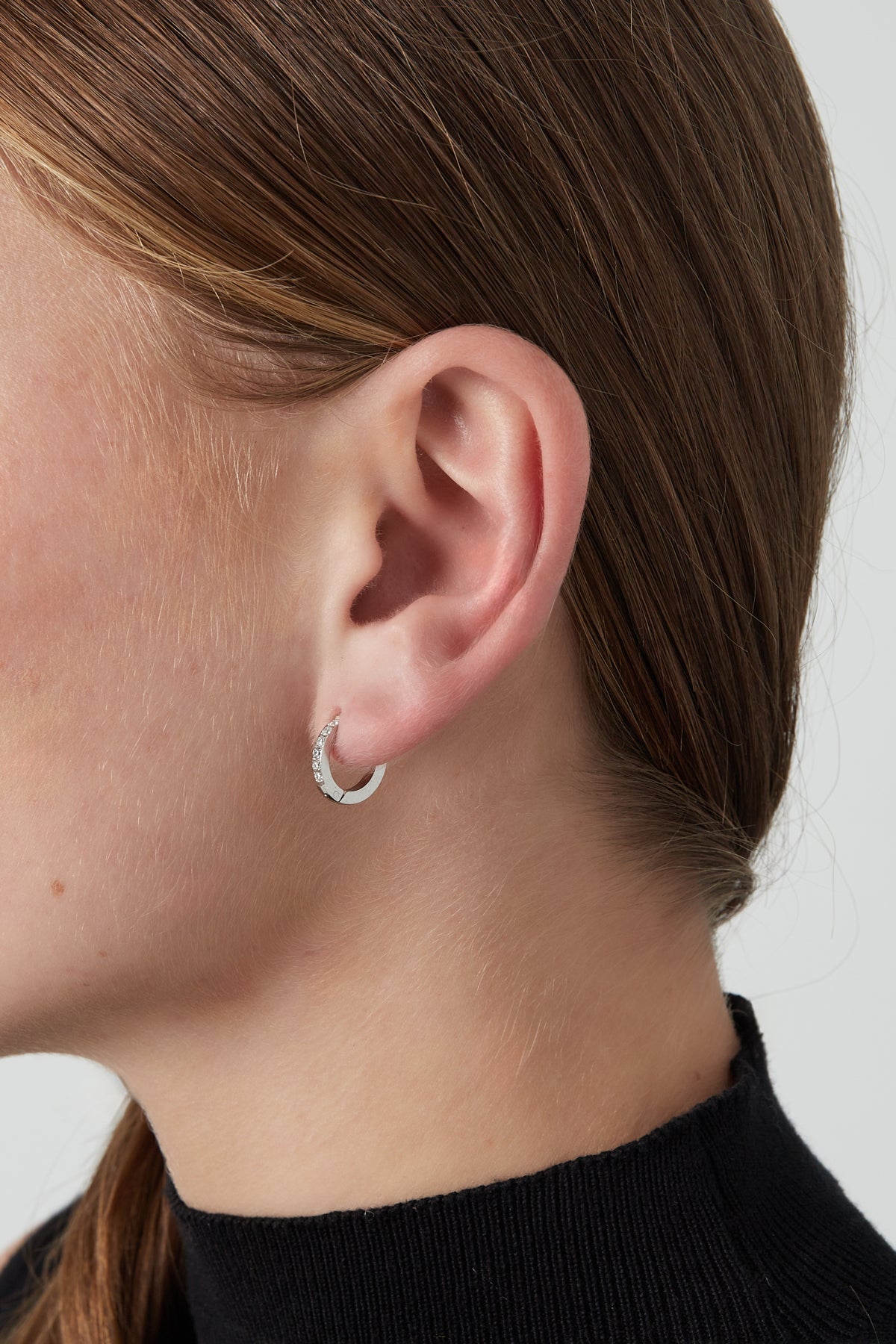 Women's Stainless Steel Hoop Earrings – Gold and Silver Tone – image 3