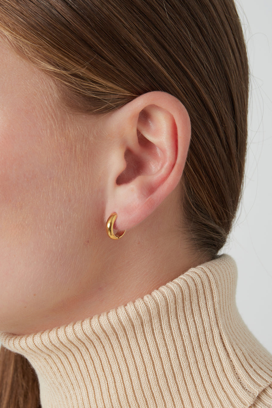 Boucles d'oreilles pour femmes en acier inoxydable – doré et argenté