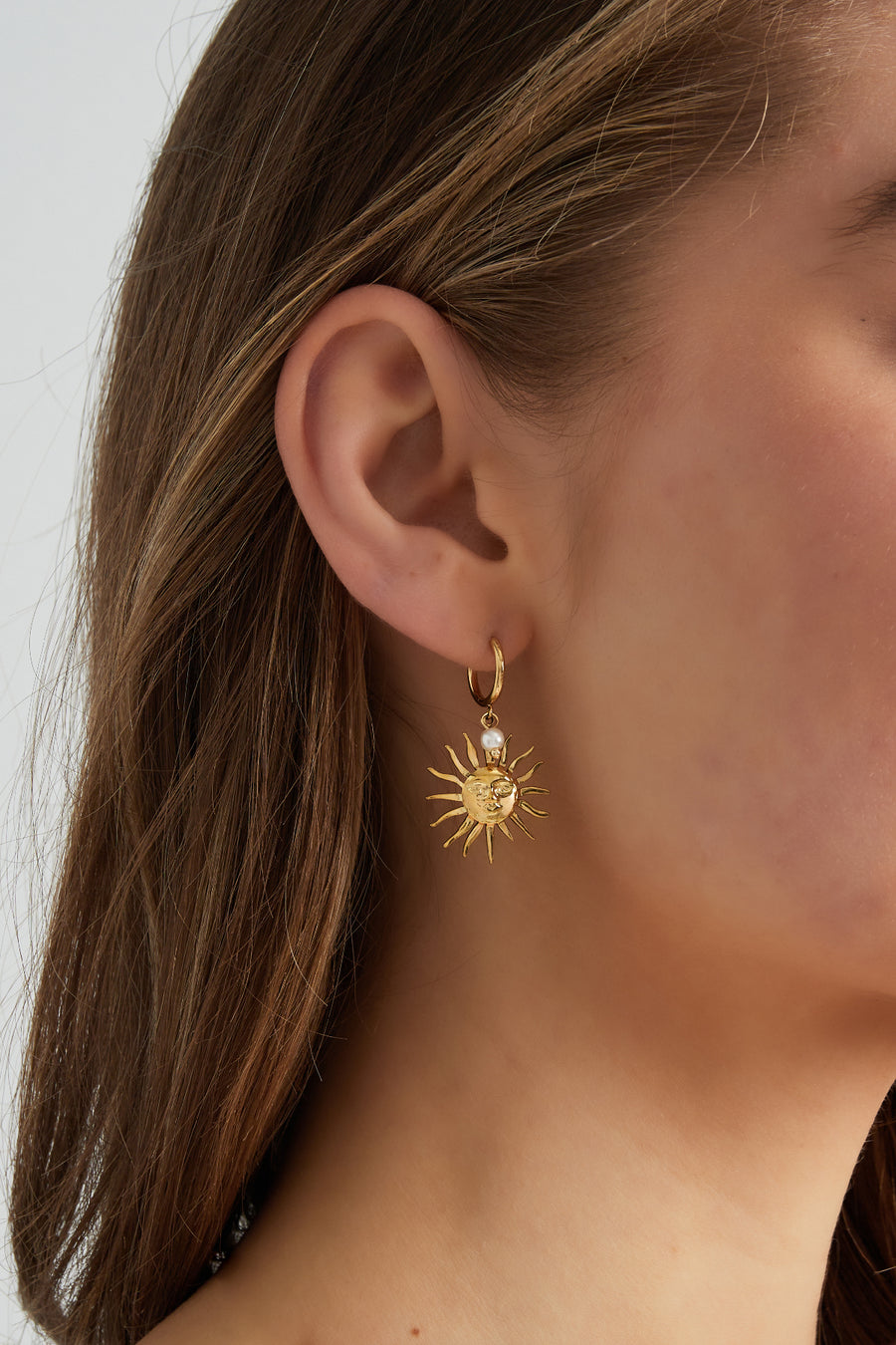 Boucles d'oreilles pendantes pour femmes en acier inoxydable 304 – dorées et argentées