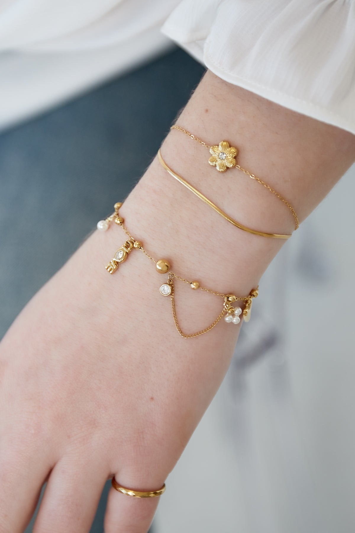 connected love armband