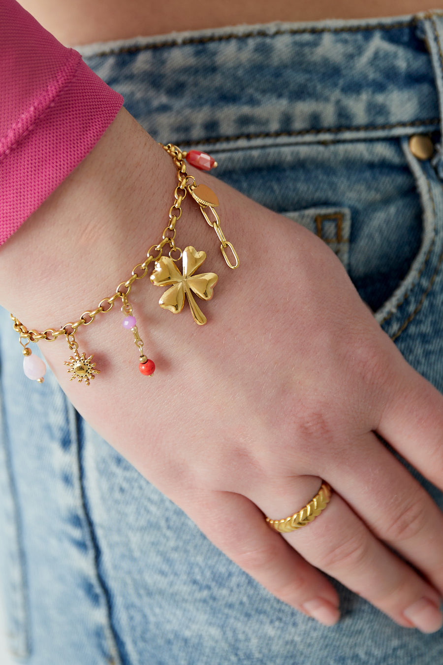 bedelarmband good luck babe