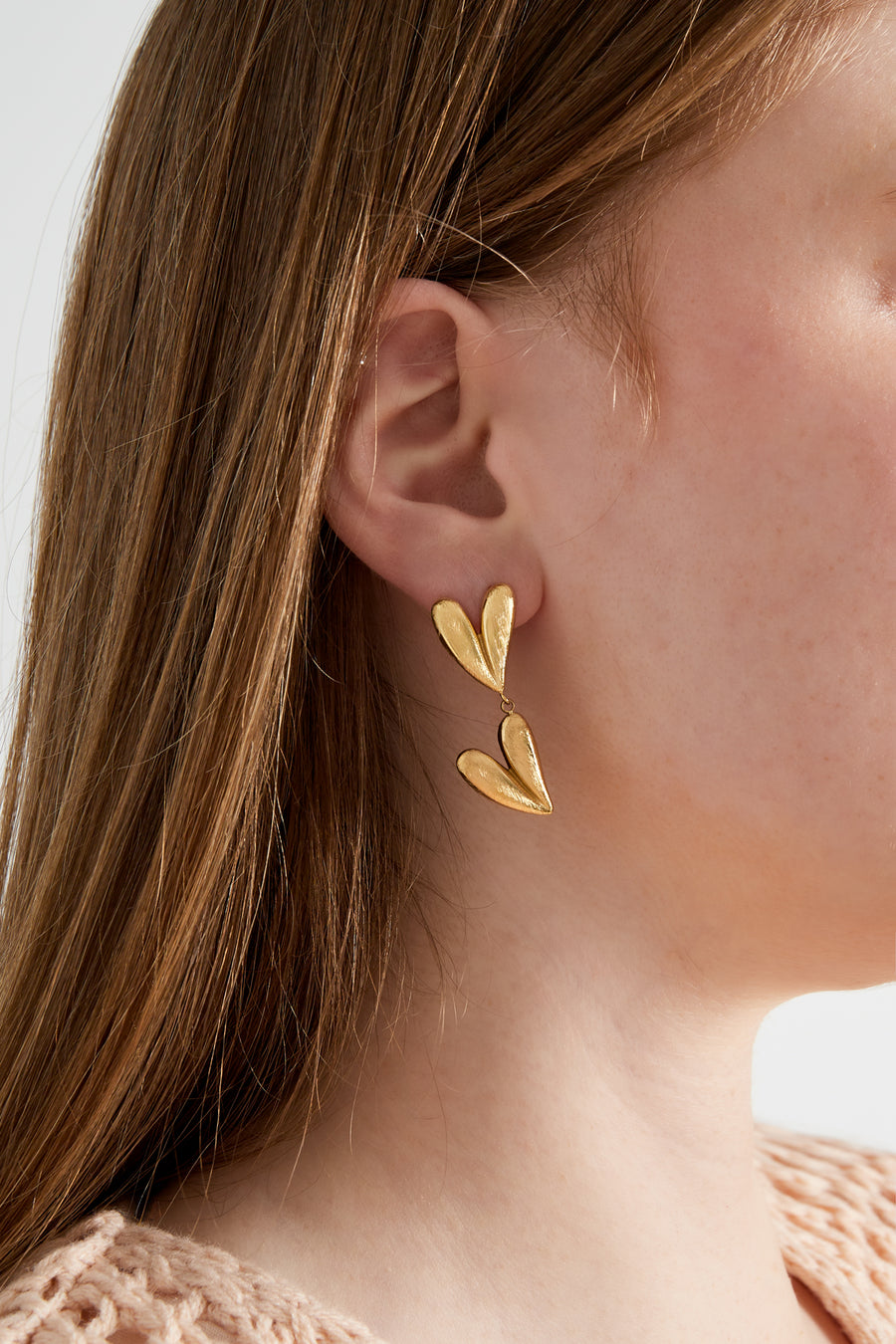 Boucles d'oreilles pendantes pour femmes en acier inoxydable 304 – couleur or et couleur argent