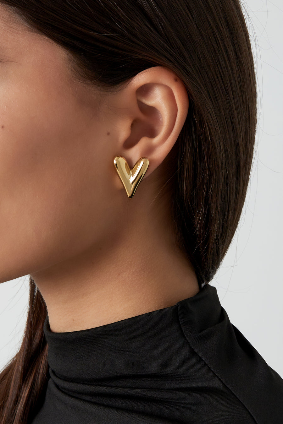 Puces d'oreilles pour femmes en acier inoxydable 304 – doré et argenté