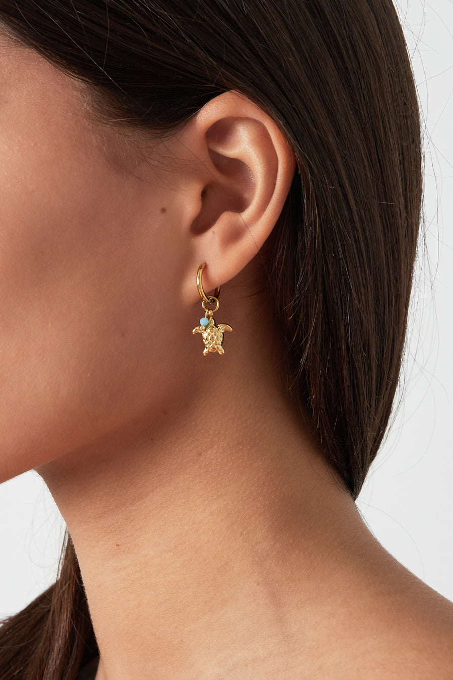 Boucles d'oreilles pendantes pour femmes en acier inoxydable 304 – dorées et argentées