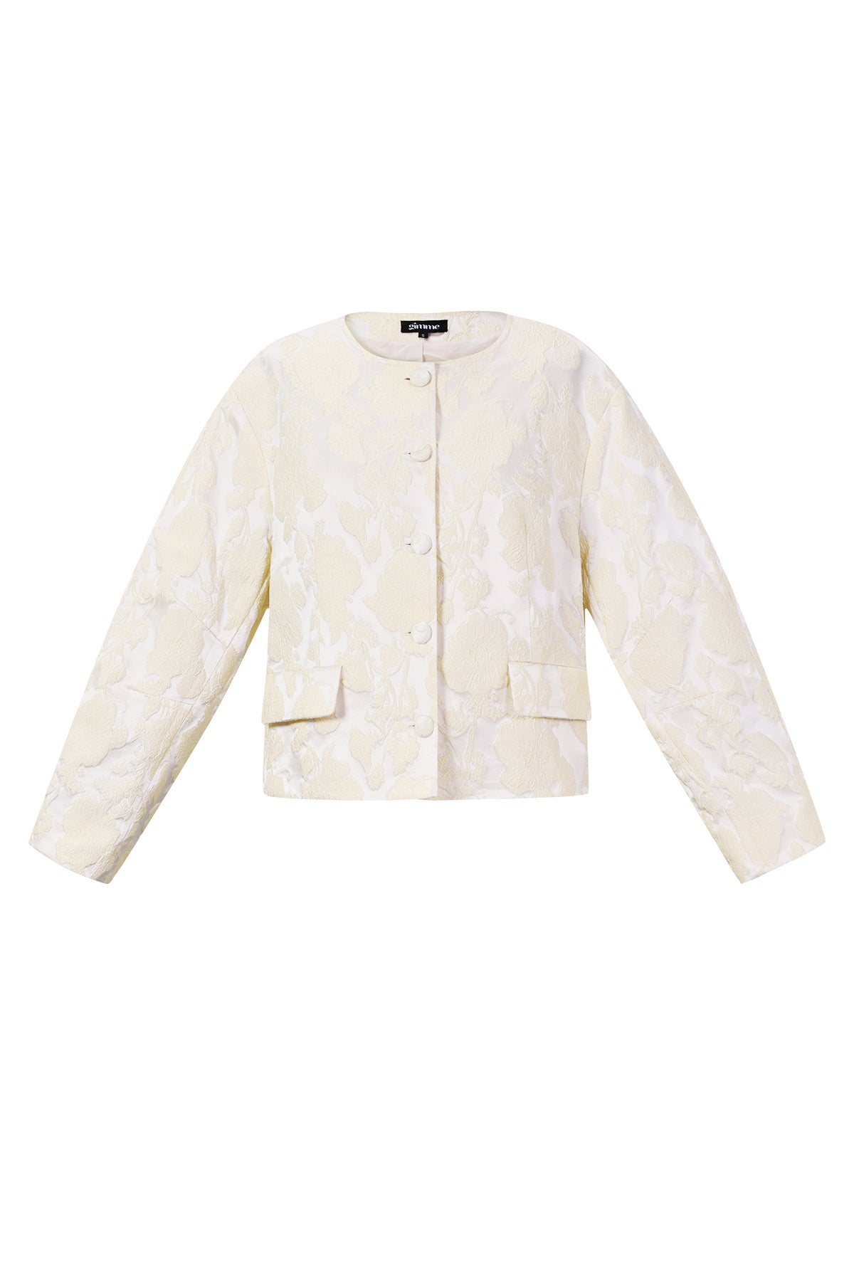 Dames Ava jacket van polyester met bloemenprint