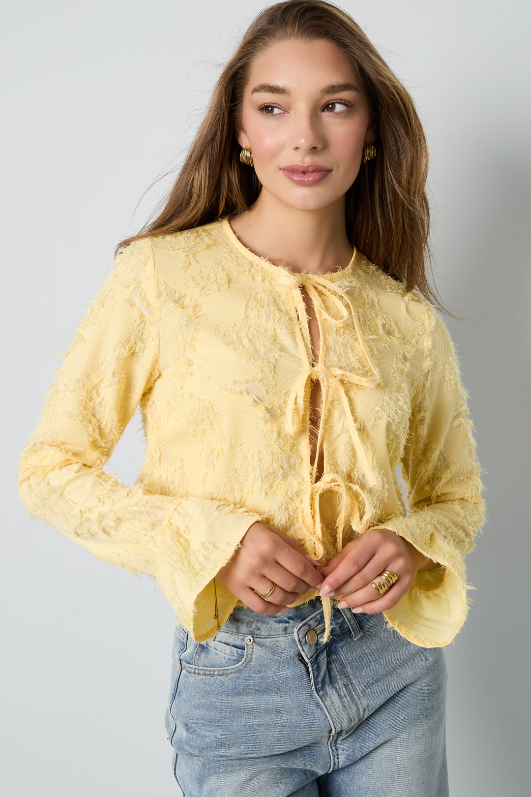Top à manches longues au look élégant – photo 7