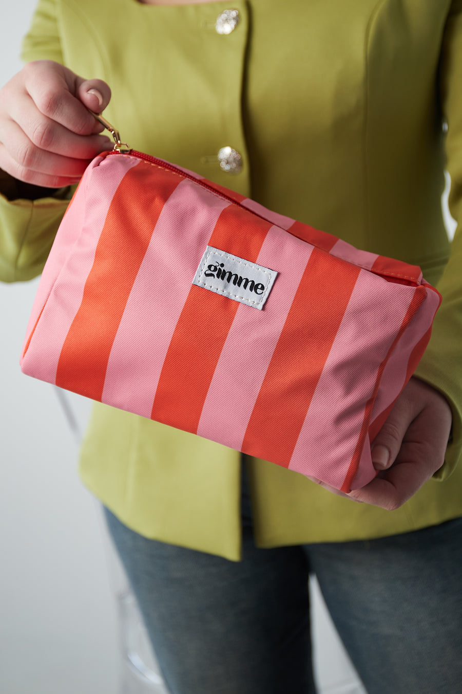 Polyester make-up bag – orange