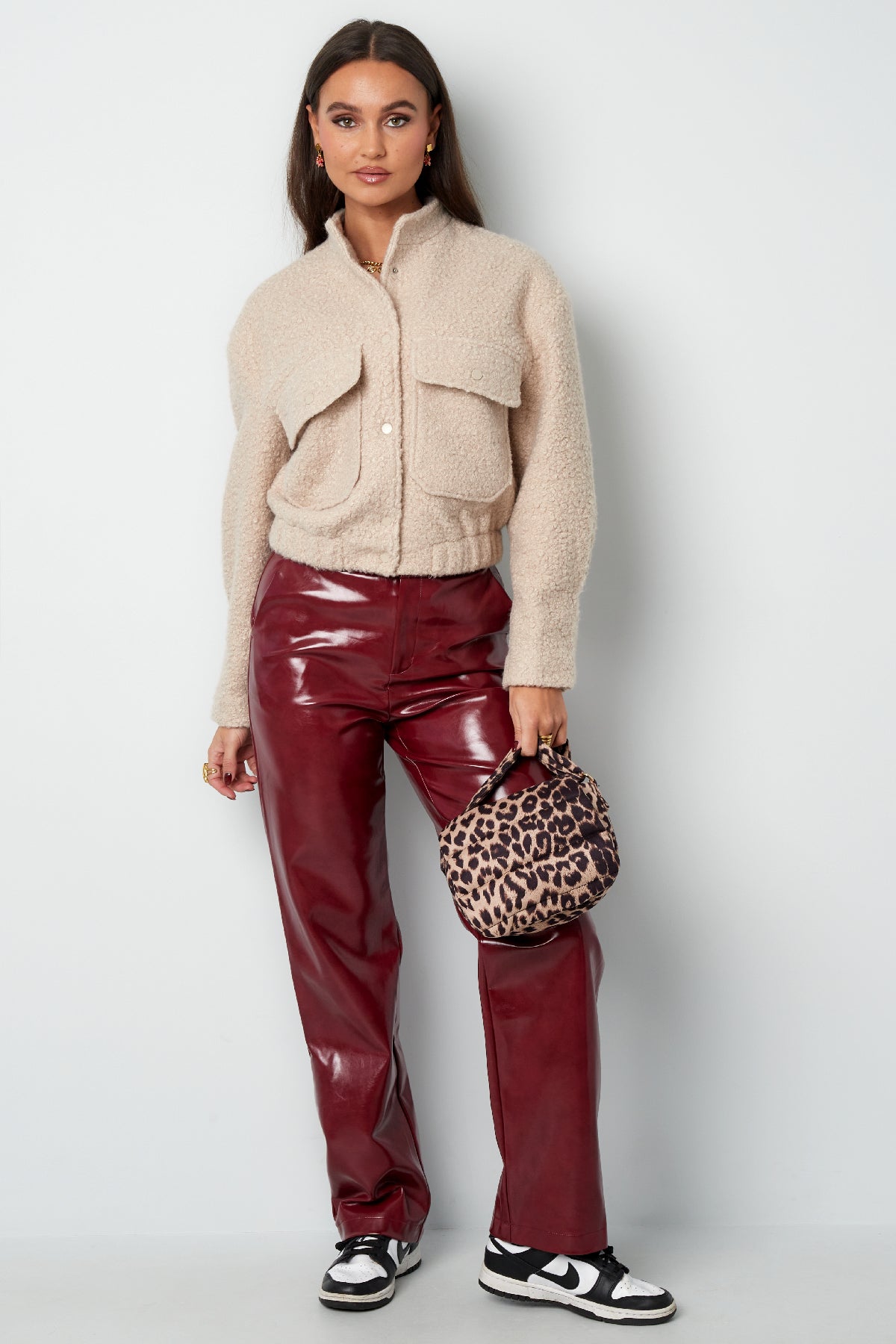 Dames casual jacket van polyester in vijf kleuren – productfoto 5