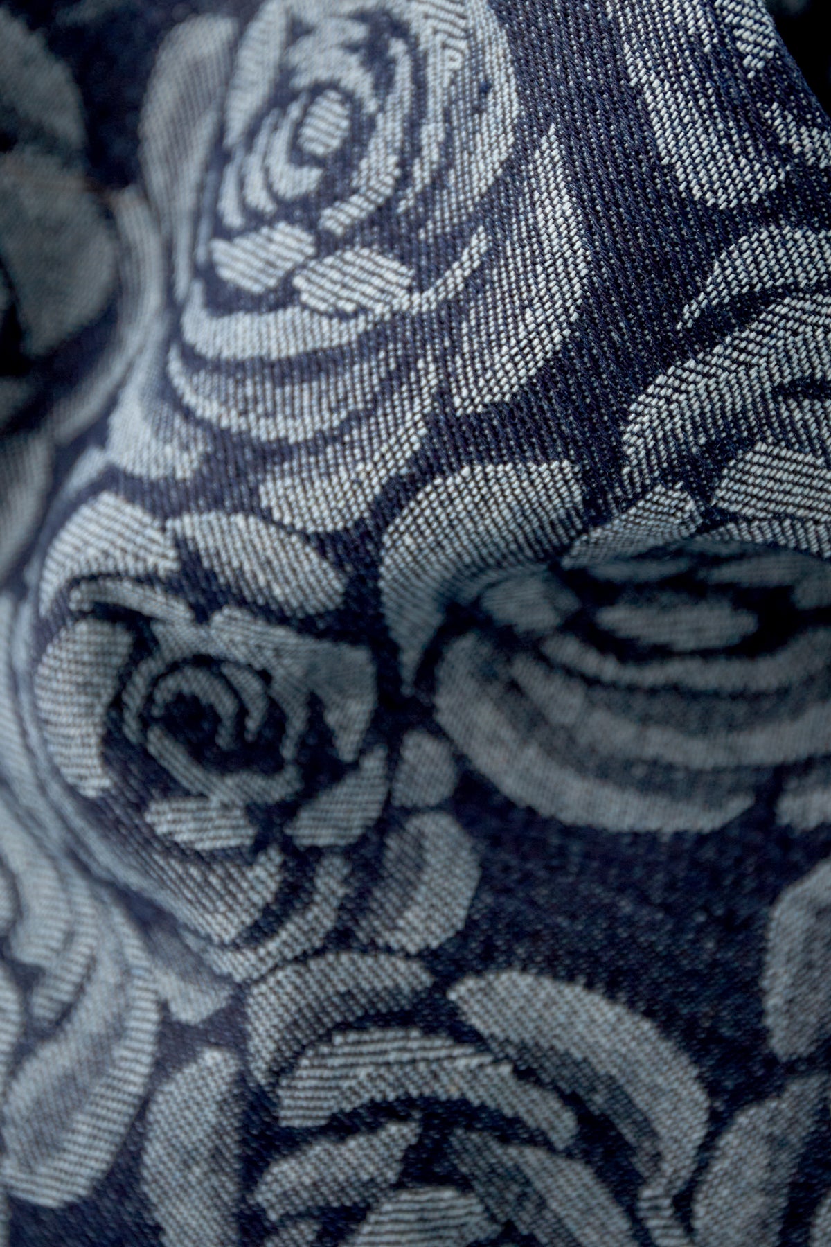 Jean droit imprimé floral pour femme – photo 5