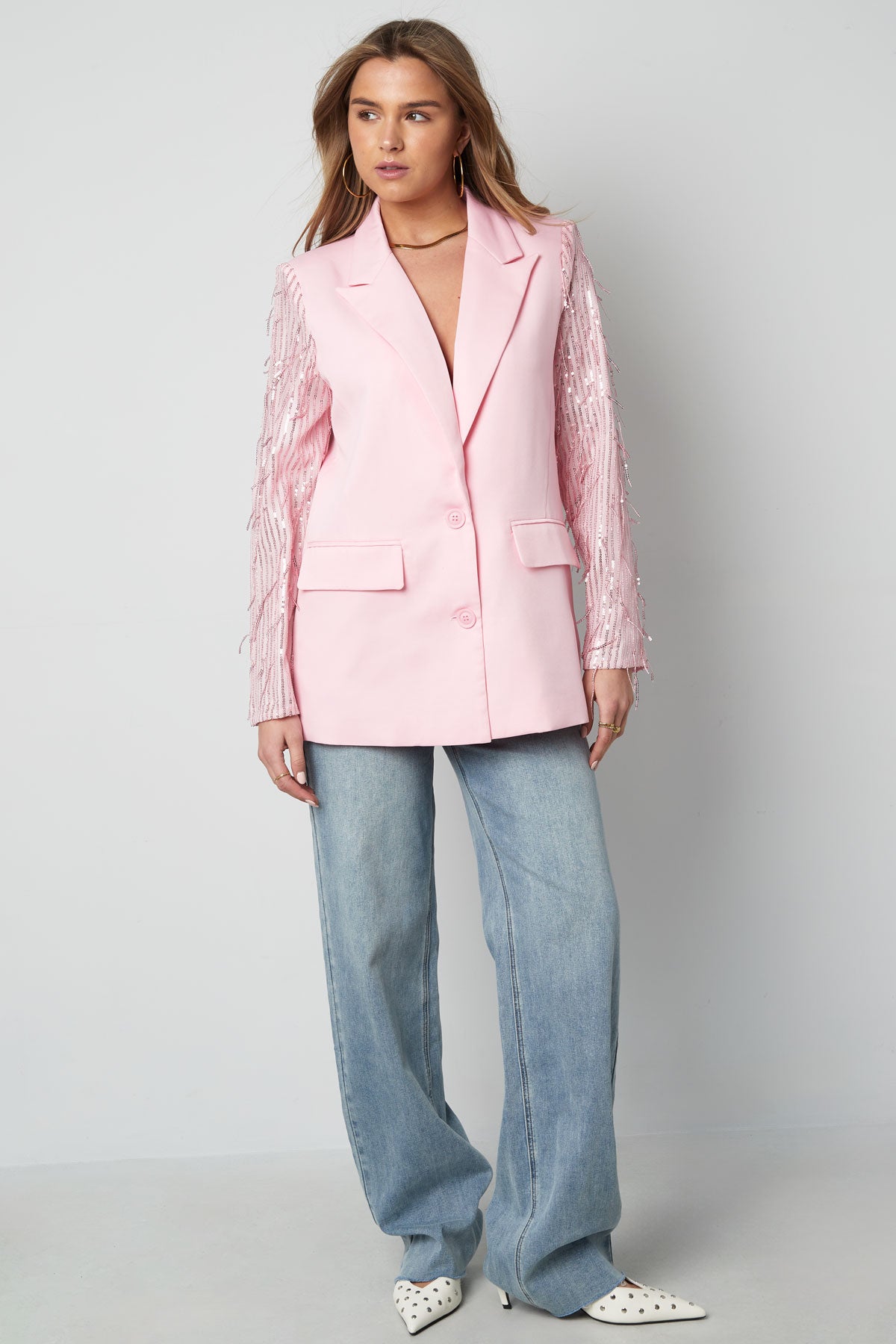 Blazer à franges pour femme – photo 4