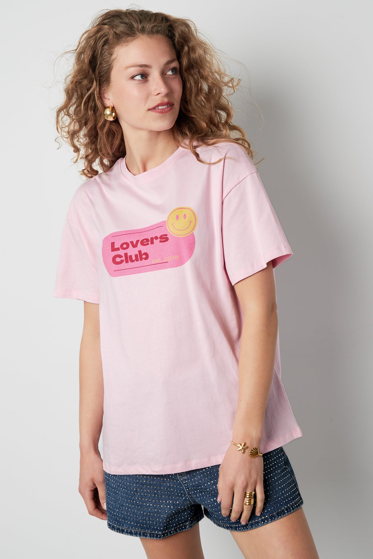 Women's all-over print T-shirt - pink – image 5