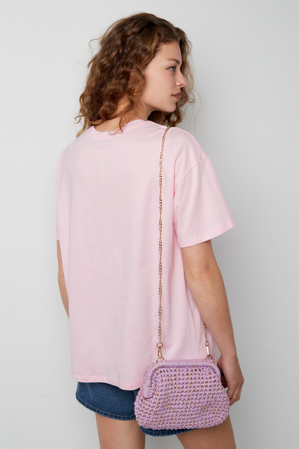 Women's all-over print T-shirt - pink – image 6