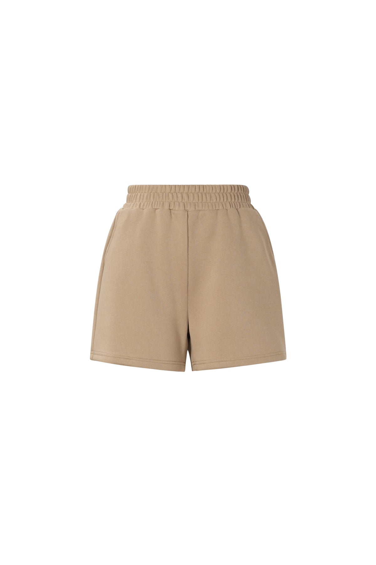 Dames sportieve NYC shorts van gebreid katoen – productfoto 12
