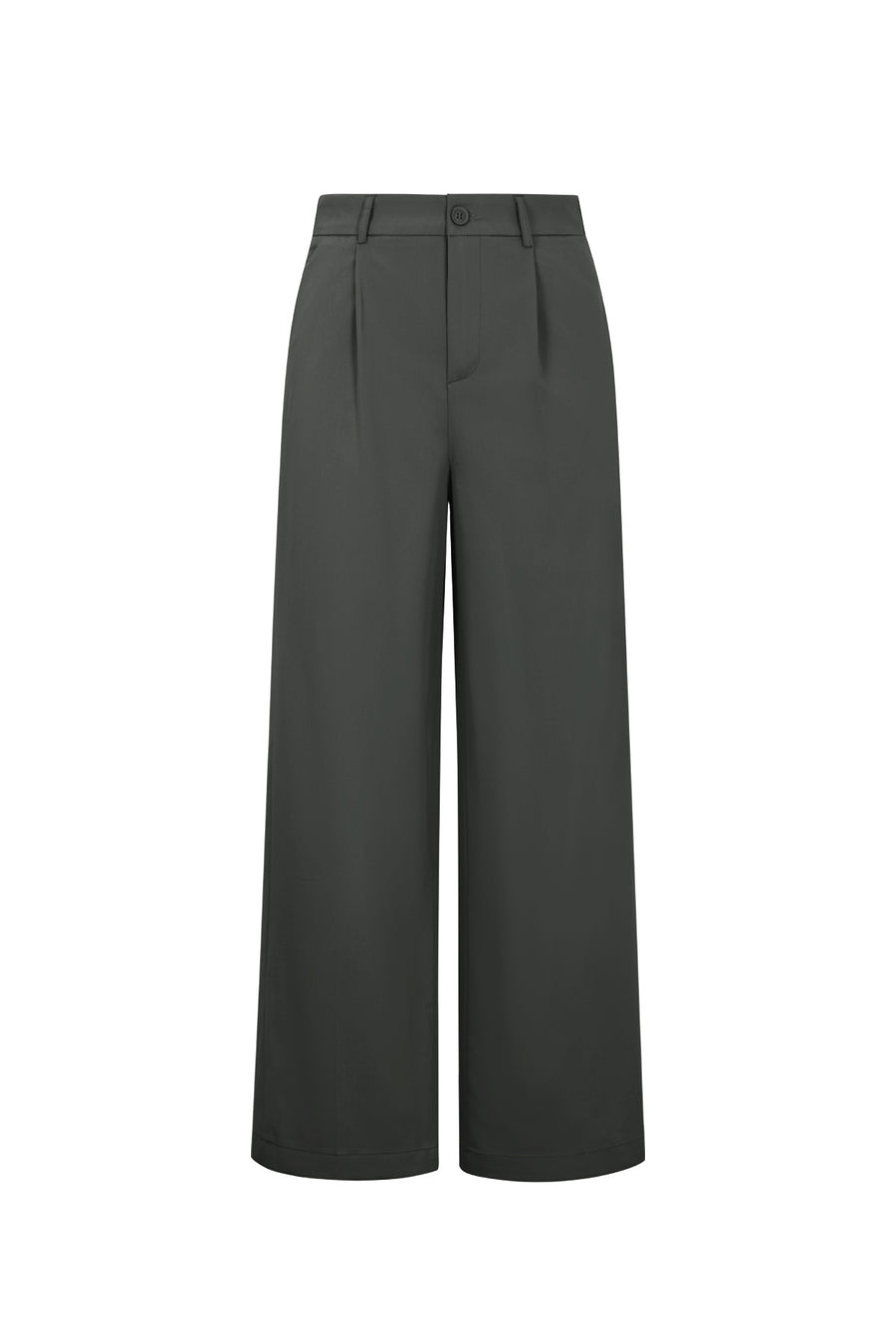 Geweven Polyestervezel Vrouwen Rechte Broek Casual Herfst/Winter