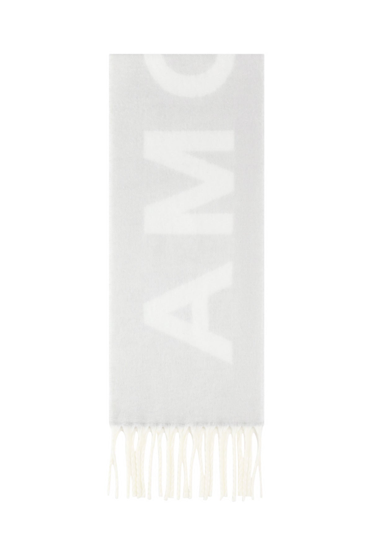 Women's winter scarf made of 100% polyester with letter detail - multiple colours