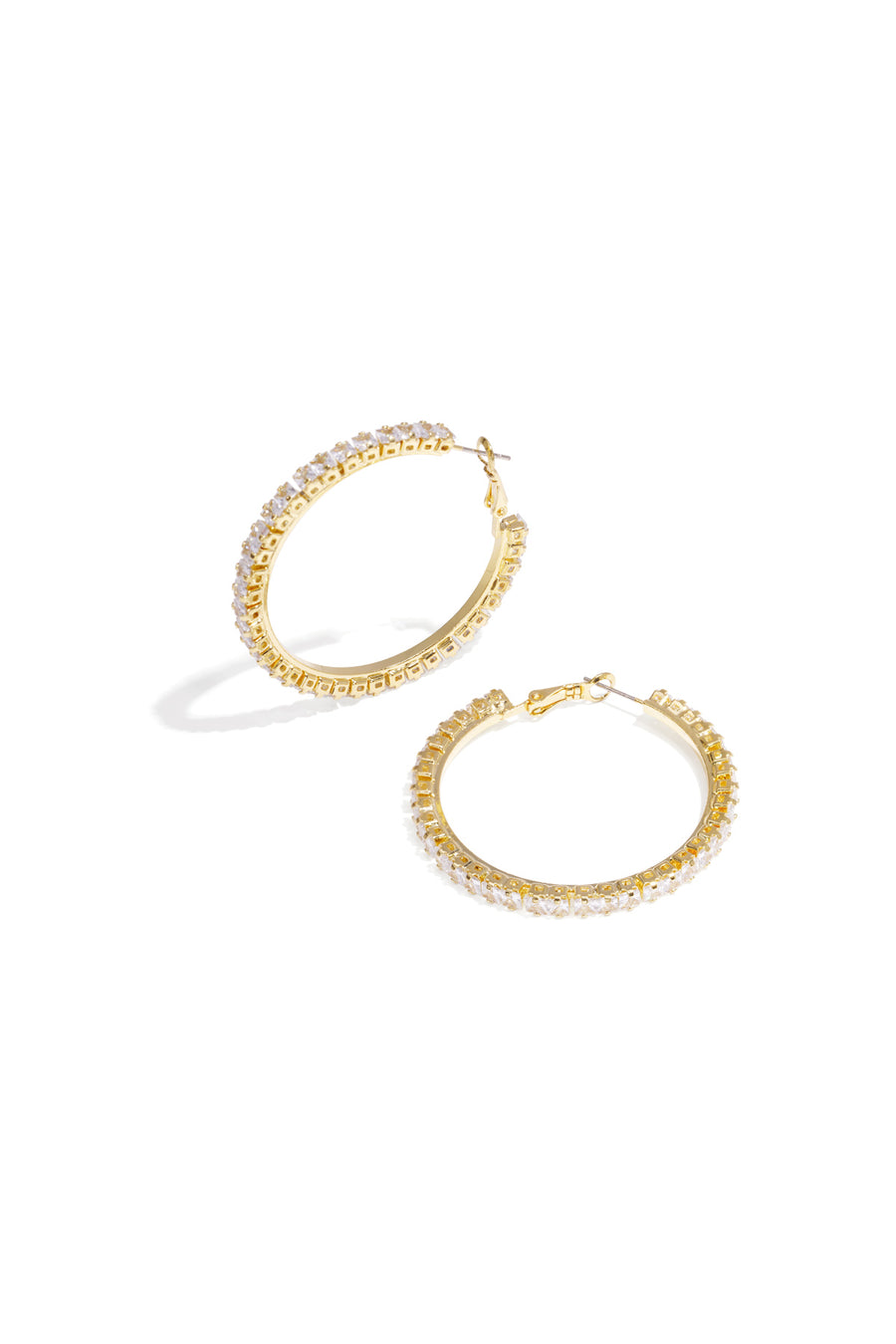 Boucles d'oreilles de fête en cuivre pour femmes, forme organique – couleur or