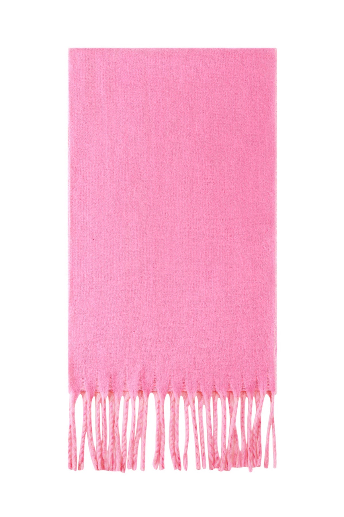 Écharpe d'hiver pour femme 100 % polyester au design uni – plusieurs coloris