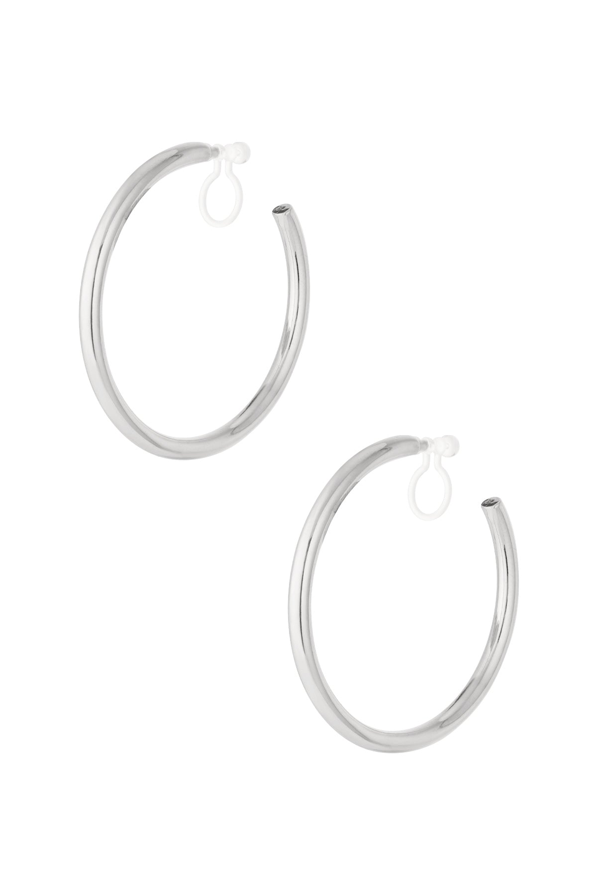 Klassieke hoop clip oorbellen