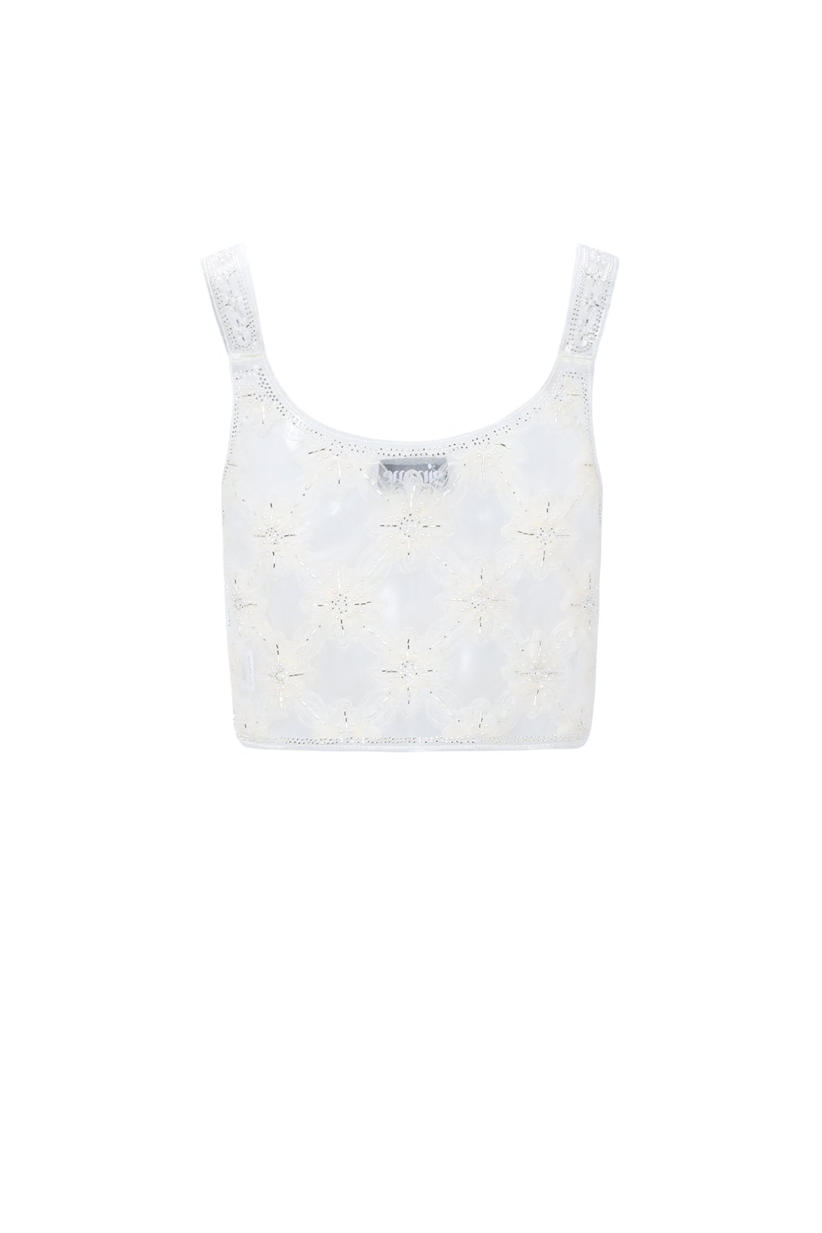 Dames Girls Night Out top met bloemenprint en kanten paneel – productfoto 6