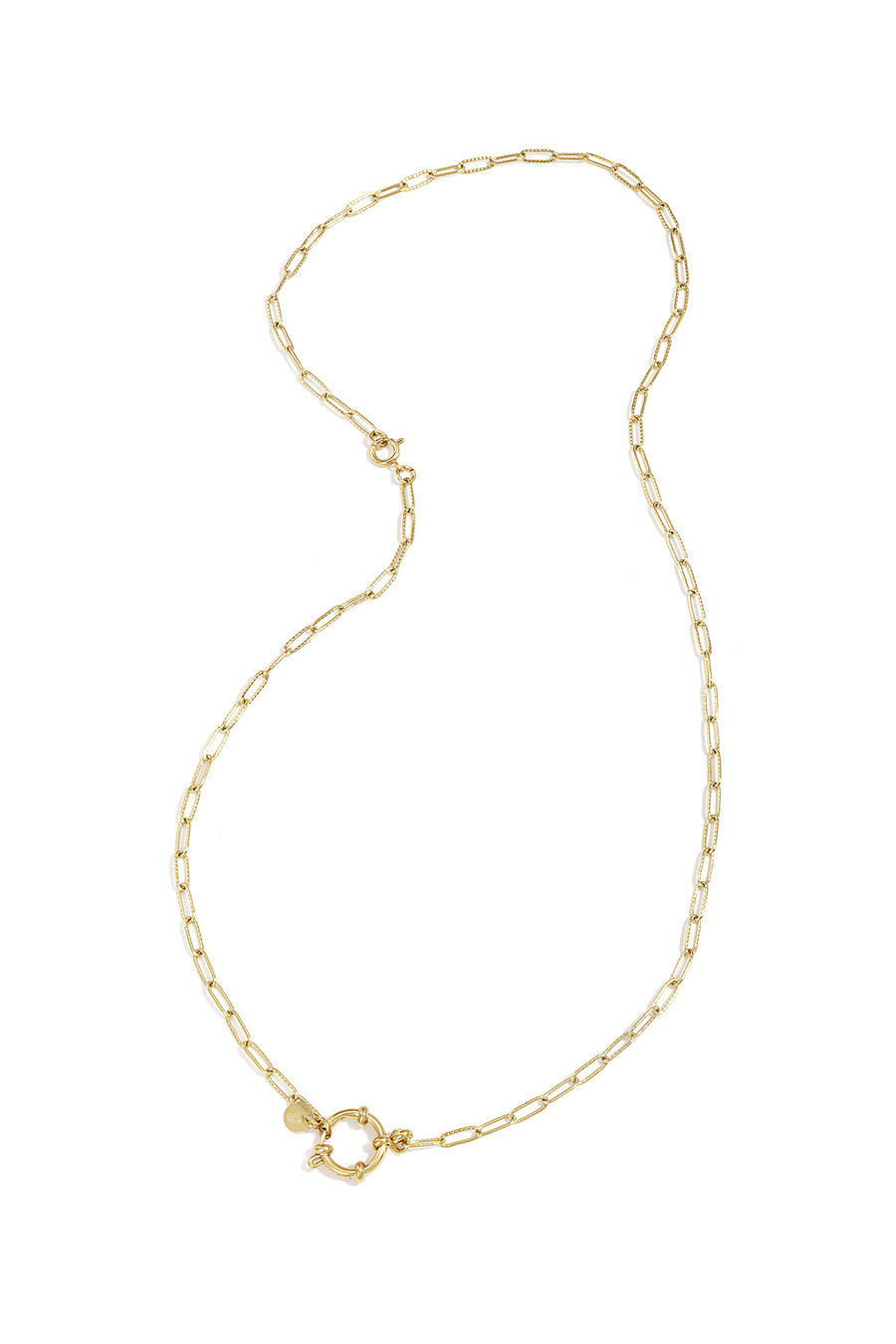 2-in-1 ketting en armband met ovale schakels