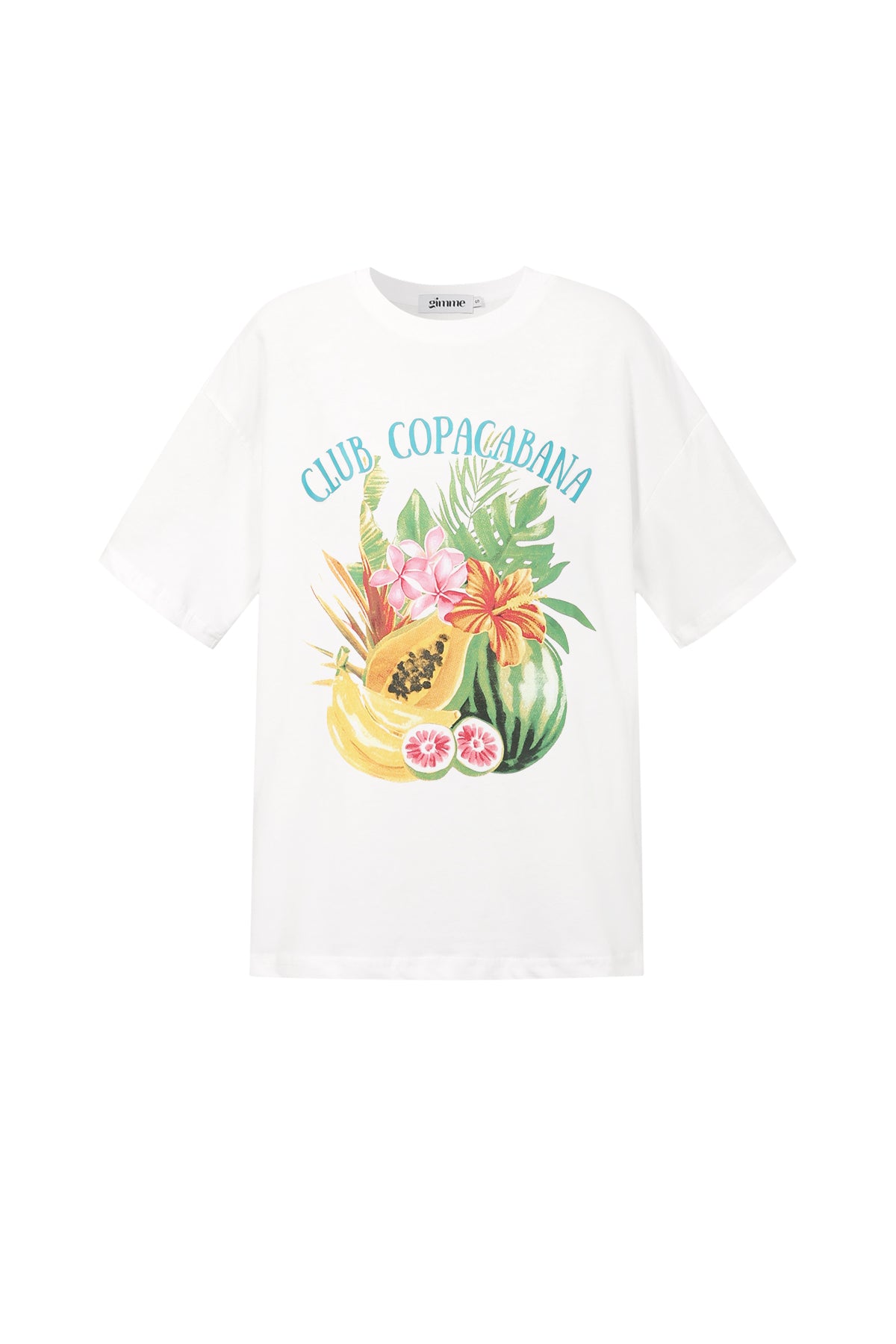 Dames Club Tropicana T-shirt van katoen