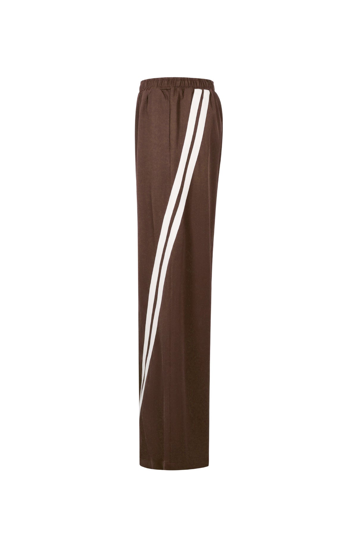 Dames sportieve gestreepte broek van polyester – productfoto 8