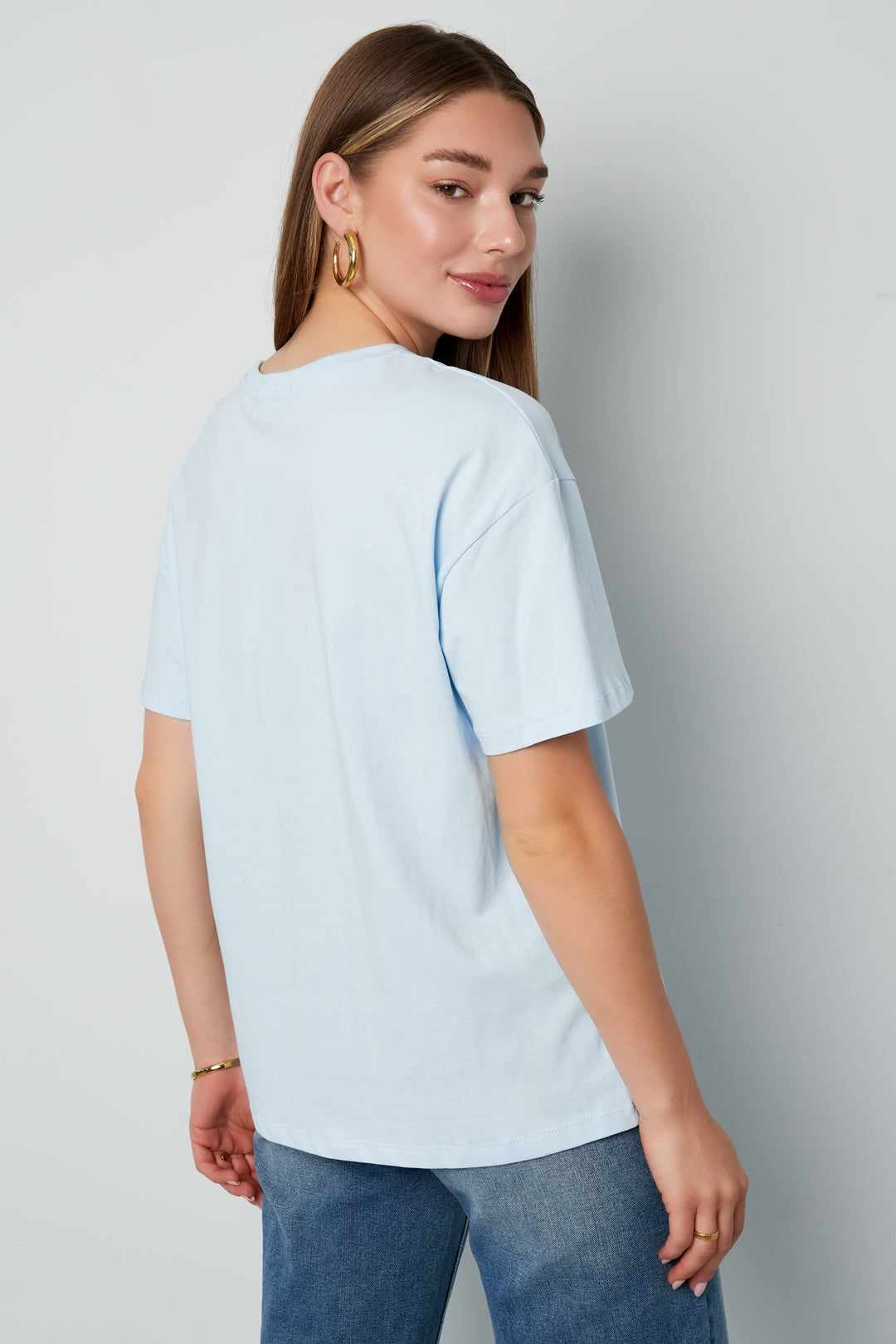 T-shirt pour femmes avec inscription imprimée – photo 6