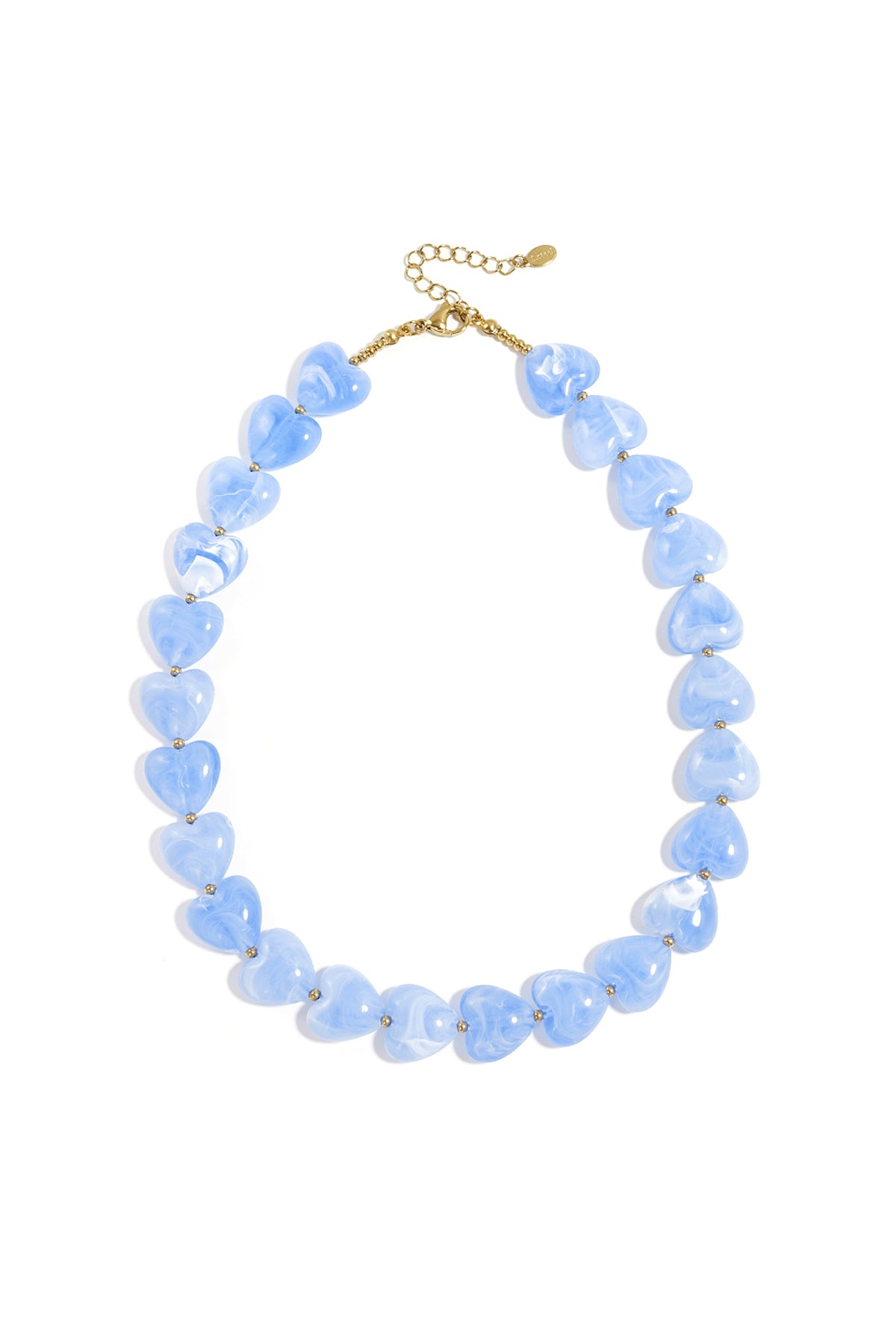Women's Acrylic Beaded Necklace – Multi-color – Casual