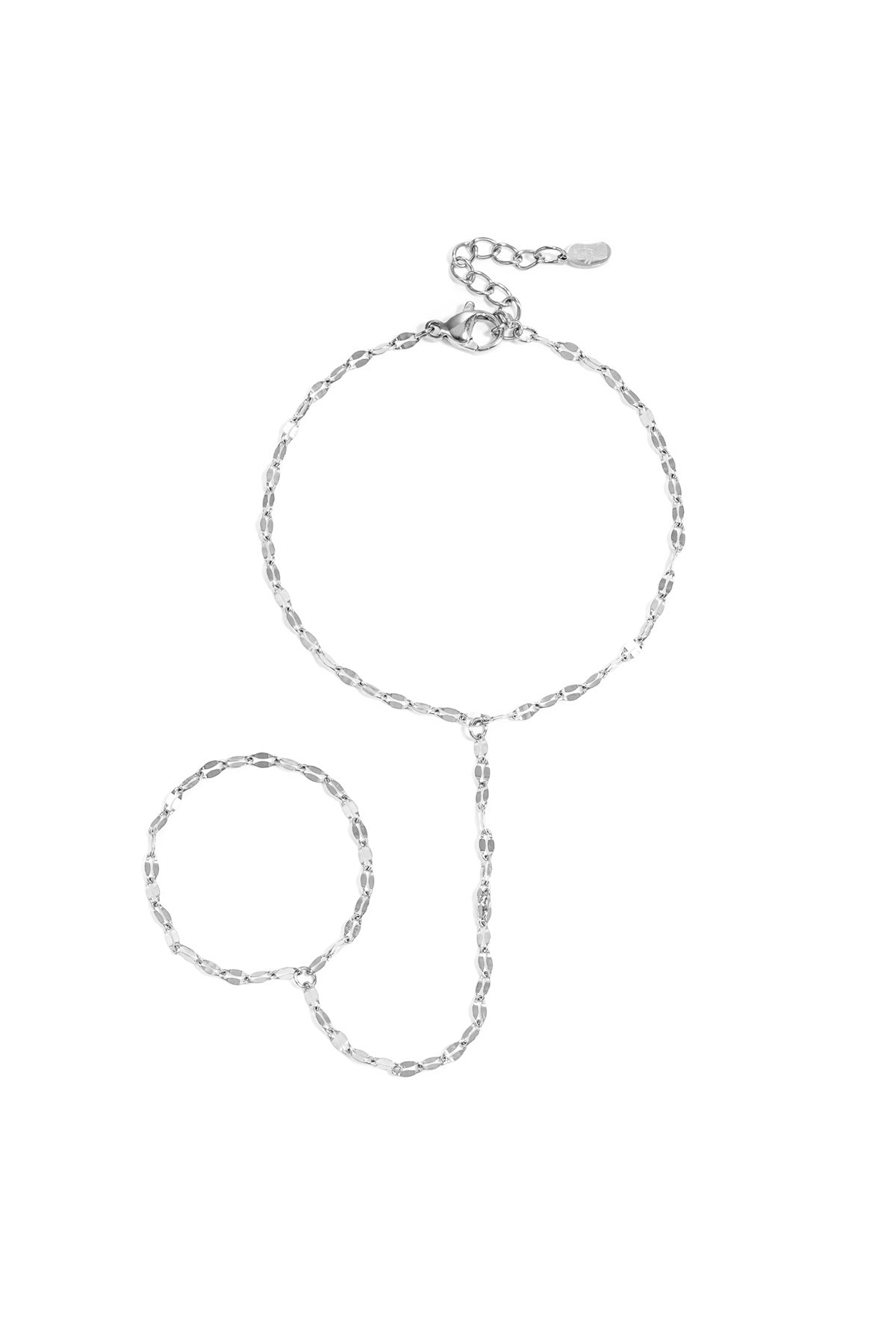 Handchain met chunky ketting