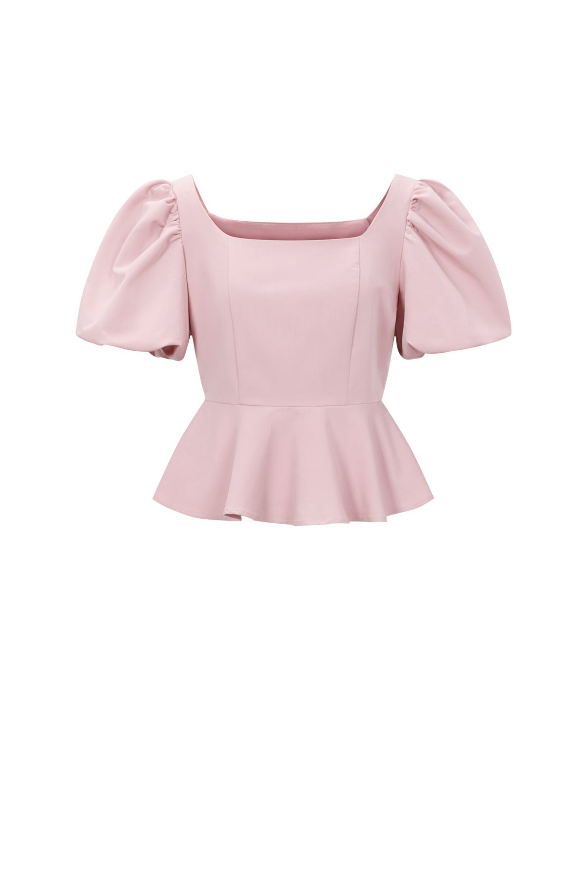 Dames Ariana top van polyester in drie effen kleuren – productfoto 10