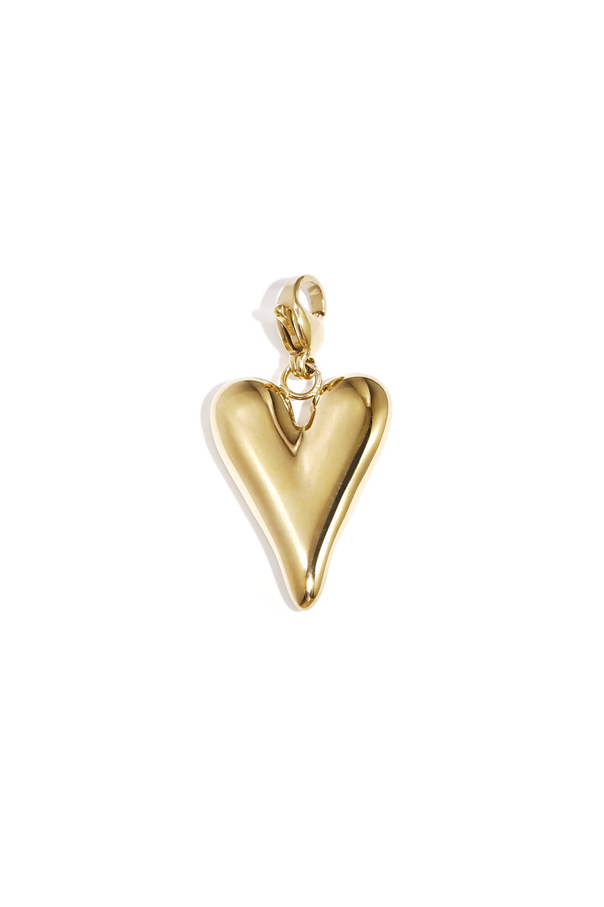 Sieraden bedel lang hart DIY