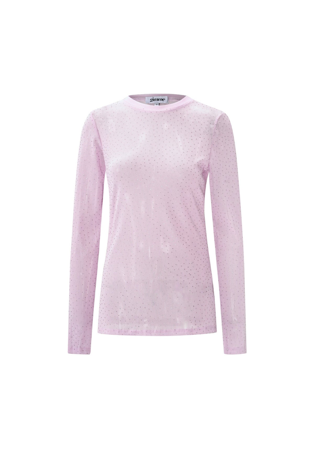 Dames lila Festival Sparkle top met lange mouwen – productfoto 7