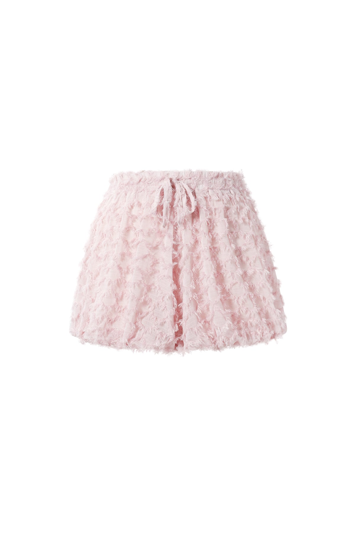 Dames Alexis shorts van polyester in wit of roze