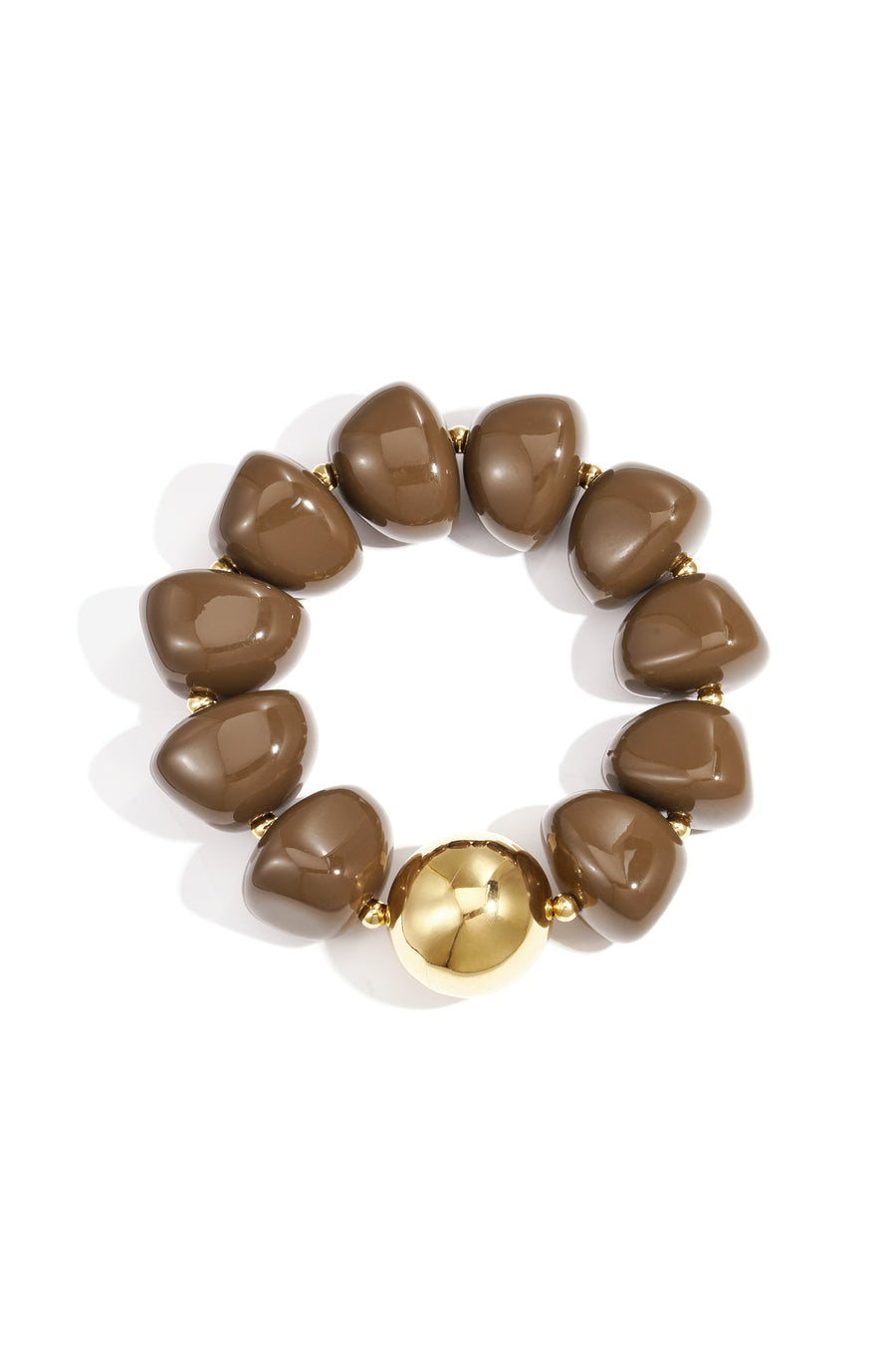 Bracelet en perles pour femme en acrylique – plusieurs couleurs – rétro