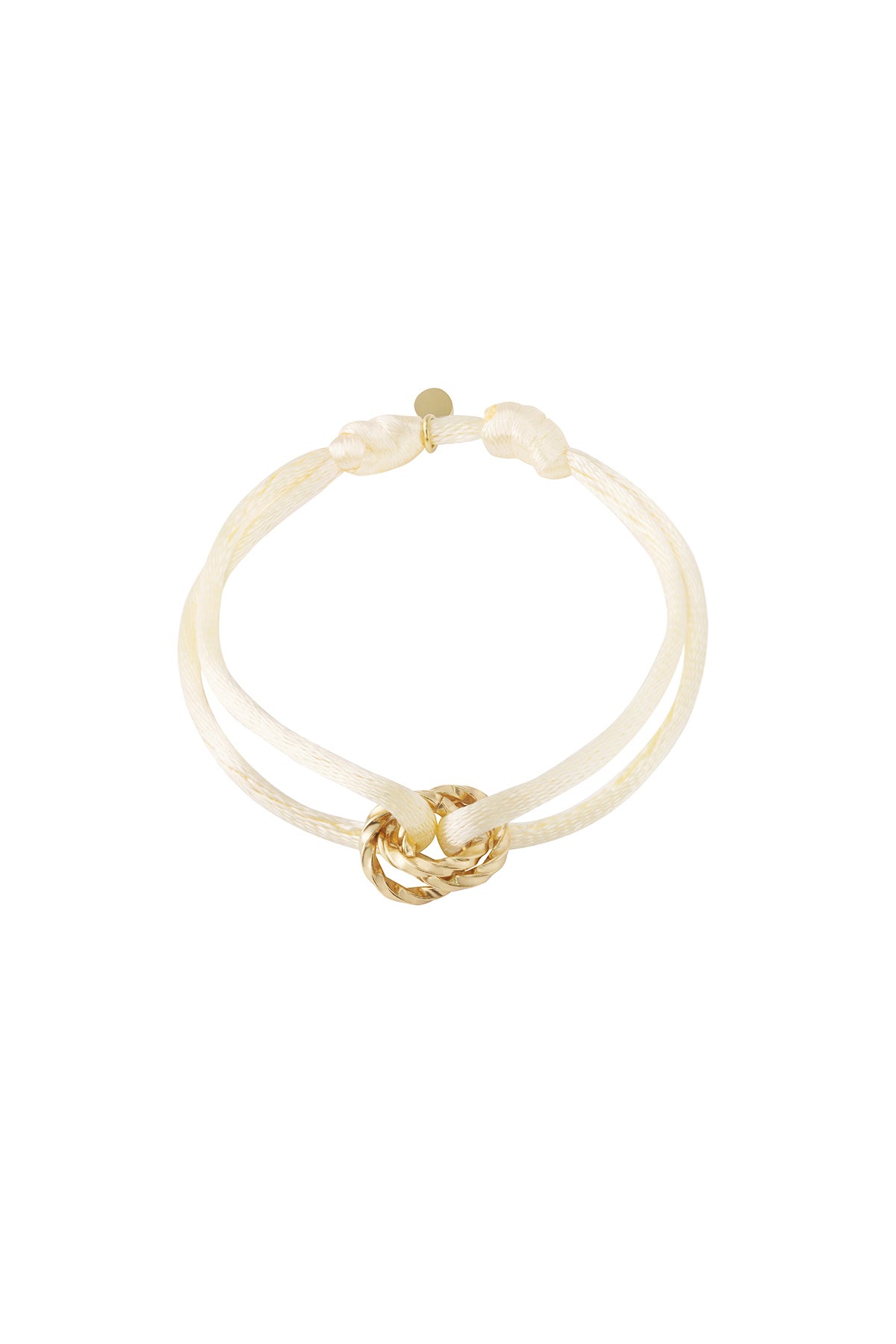 Armband met zonnige dagknoop