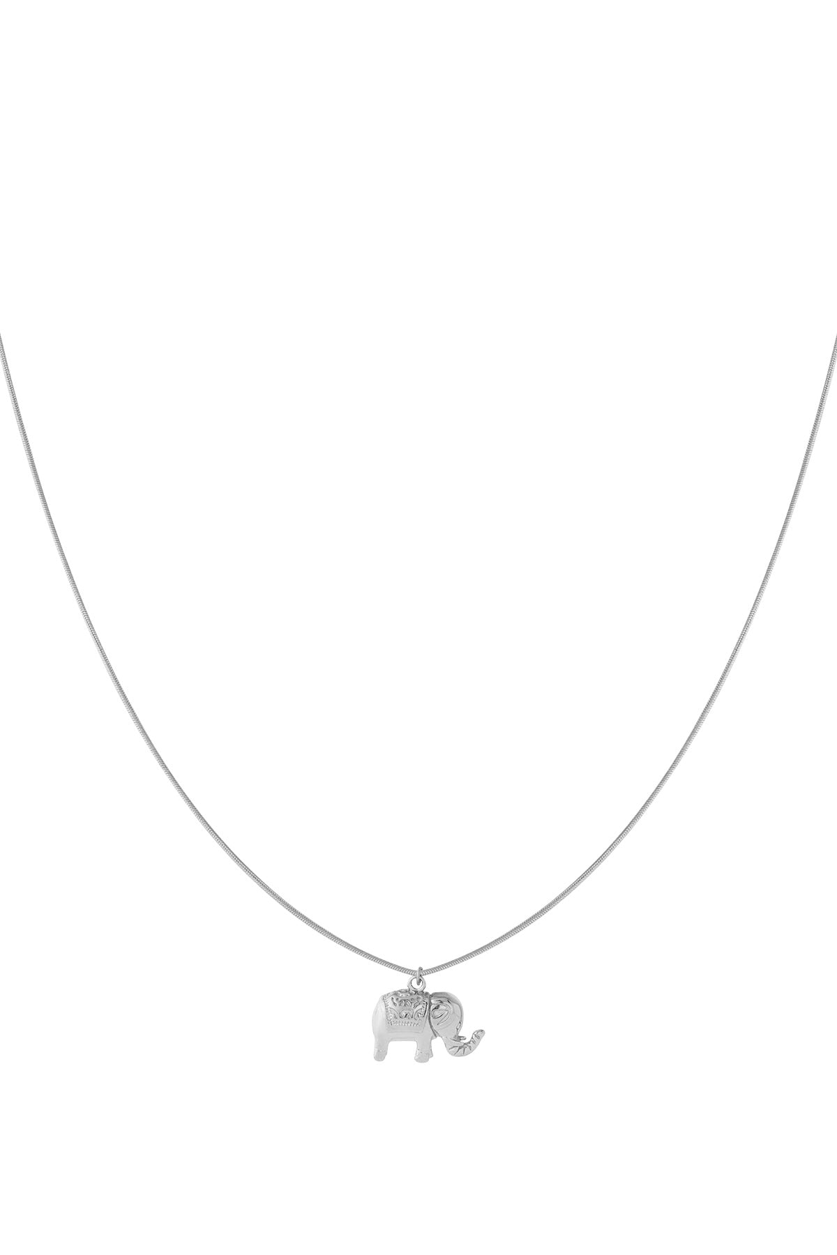 Women's necklace with animal motif 304 stainless steel pendant - gold-colored
